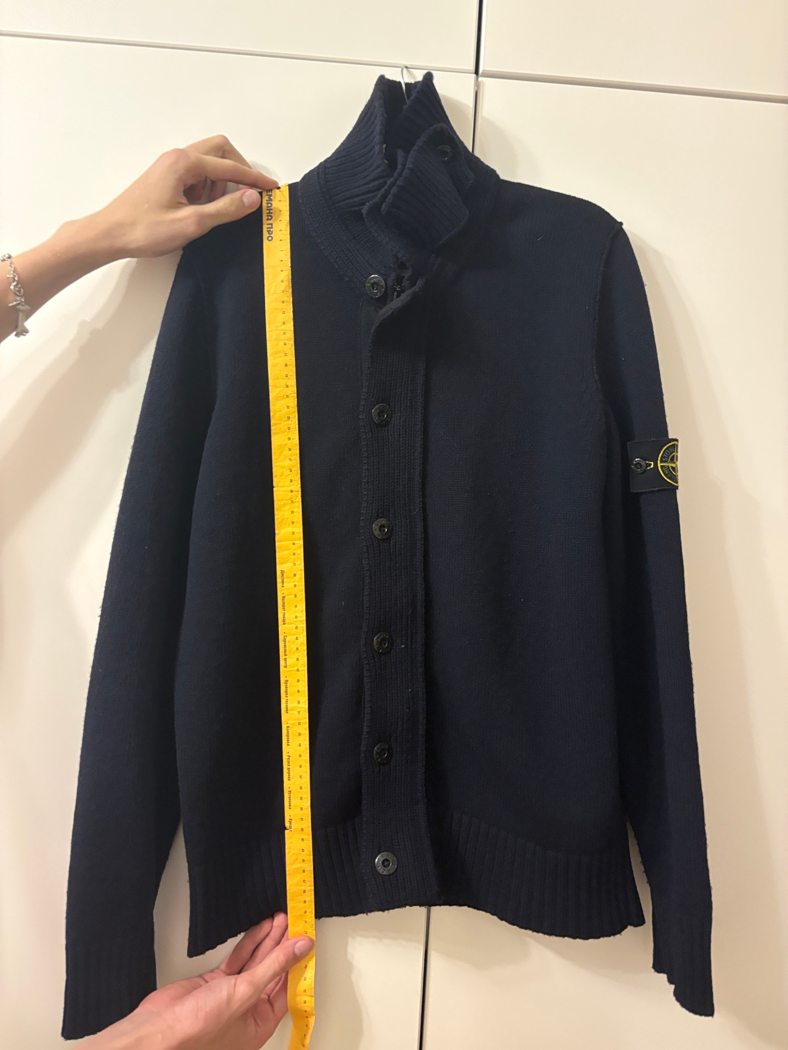 Stone Island FULL ZIP WOOL, миниатюра 12