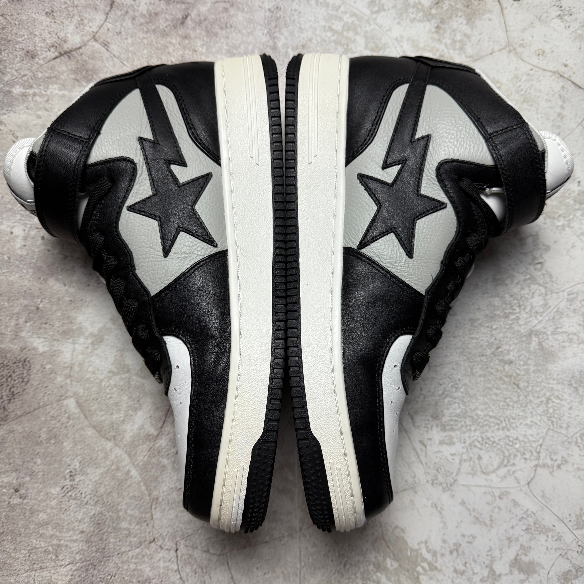 BAPE STA Mid White Black, миниатюра 2