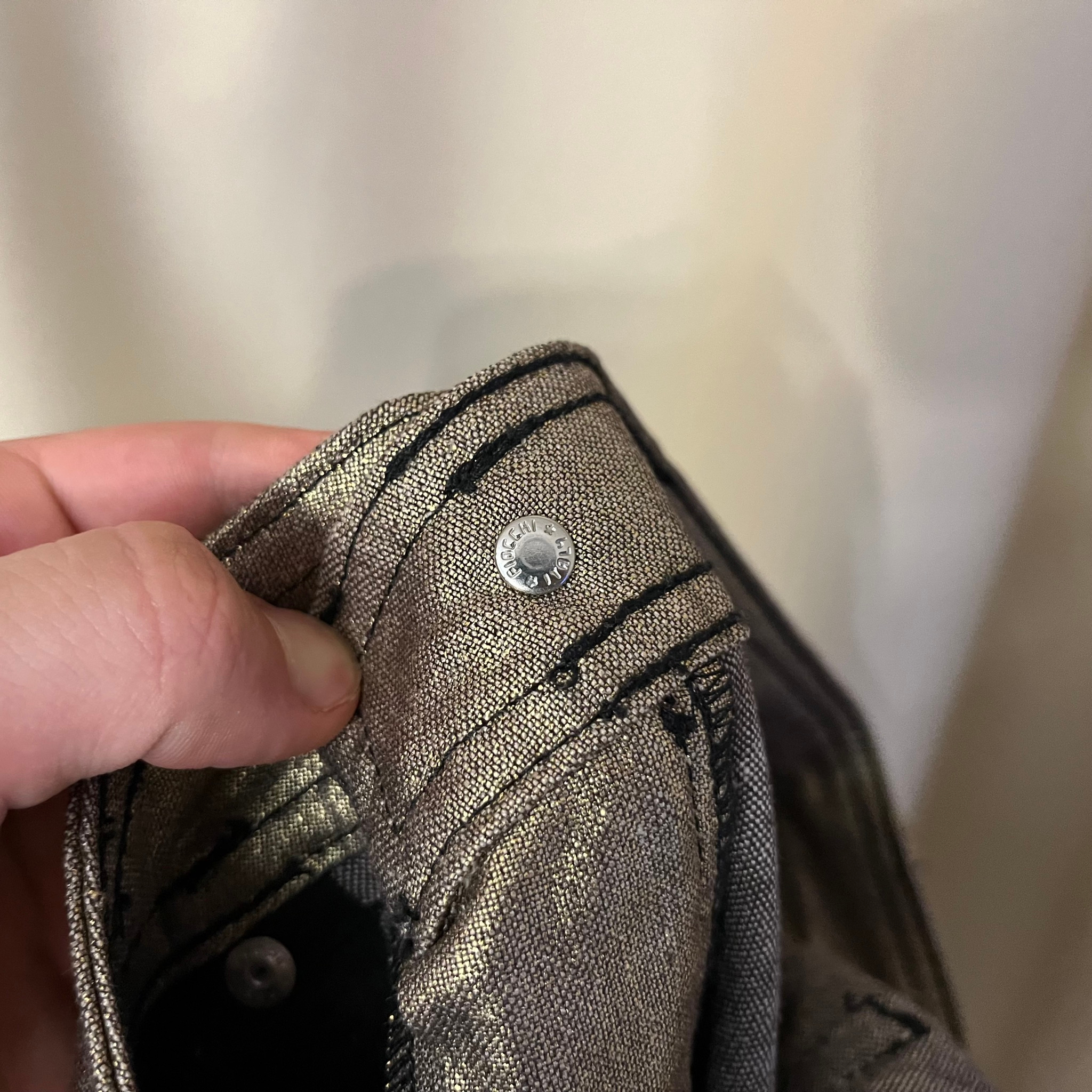 Dolce & Gabbana Gold Slim Jeans, миниатюра 6