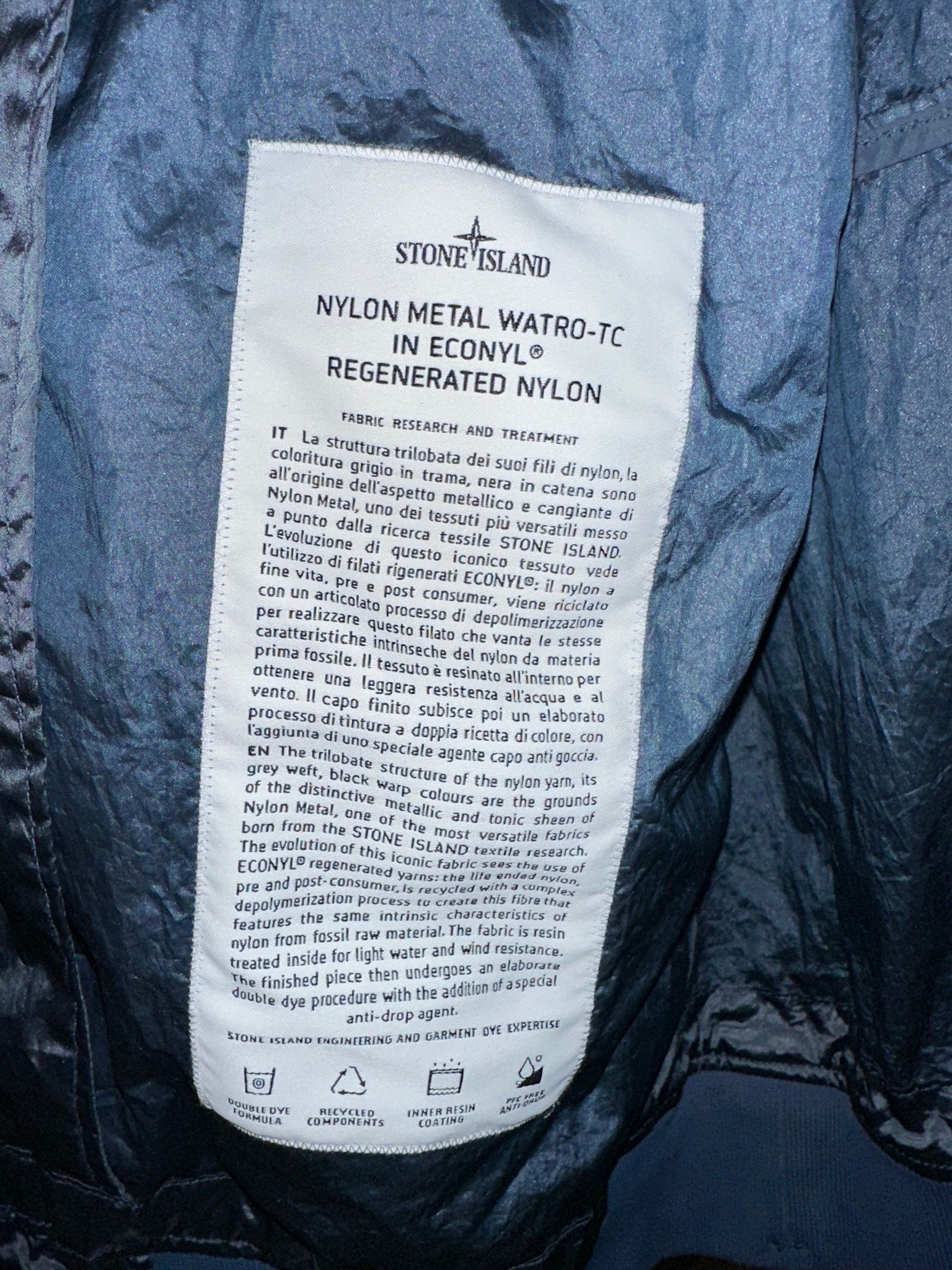Stone Island Nylon Mеta Jacket, миниатюра 10