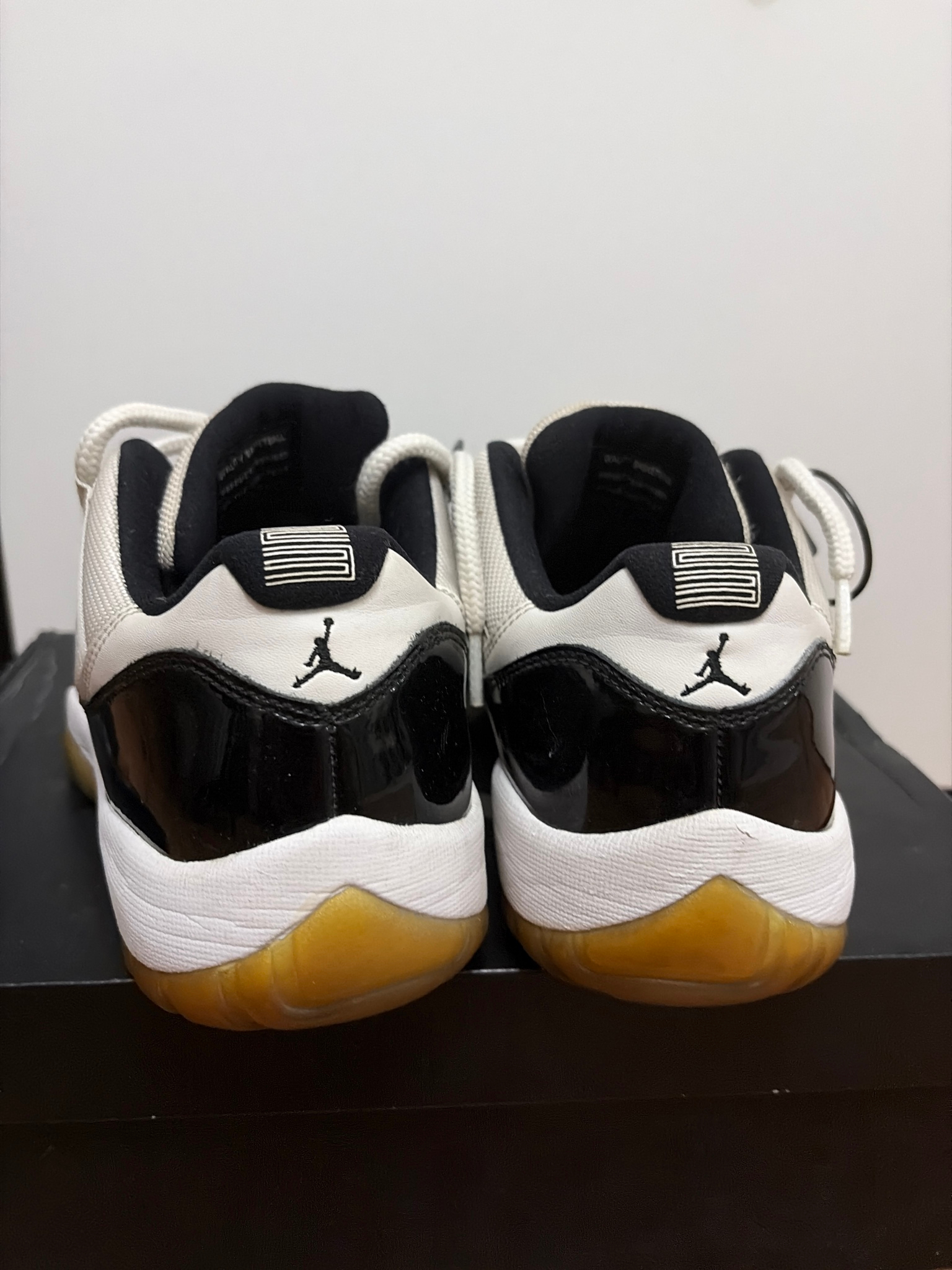 Nike Air Jordan 11 retro low BLACK-DARK CONCORD, миниатюра 2