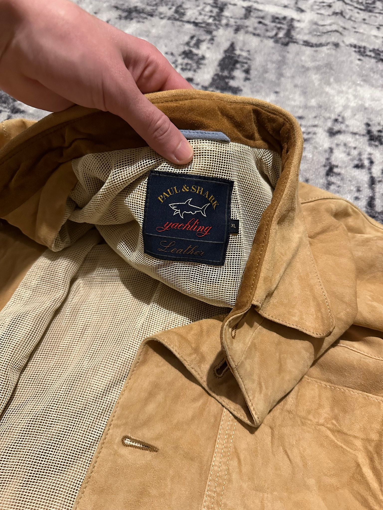 Paul&Shark Suede Sand Jacket, миниатюра 3