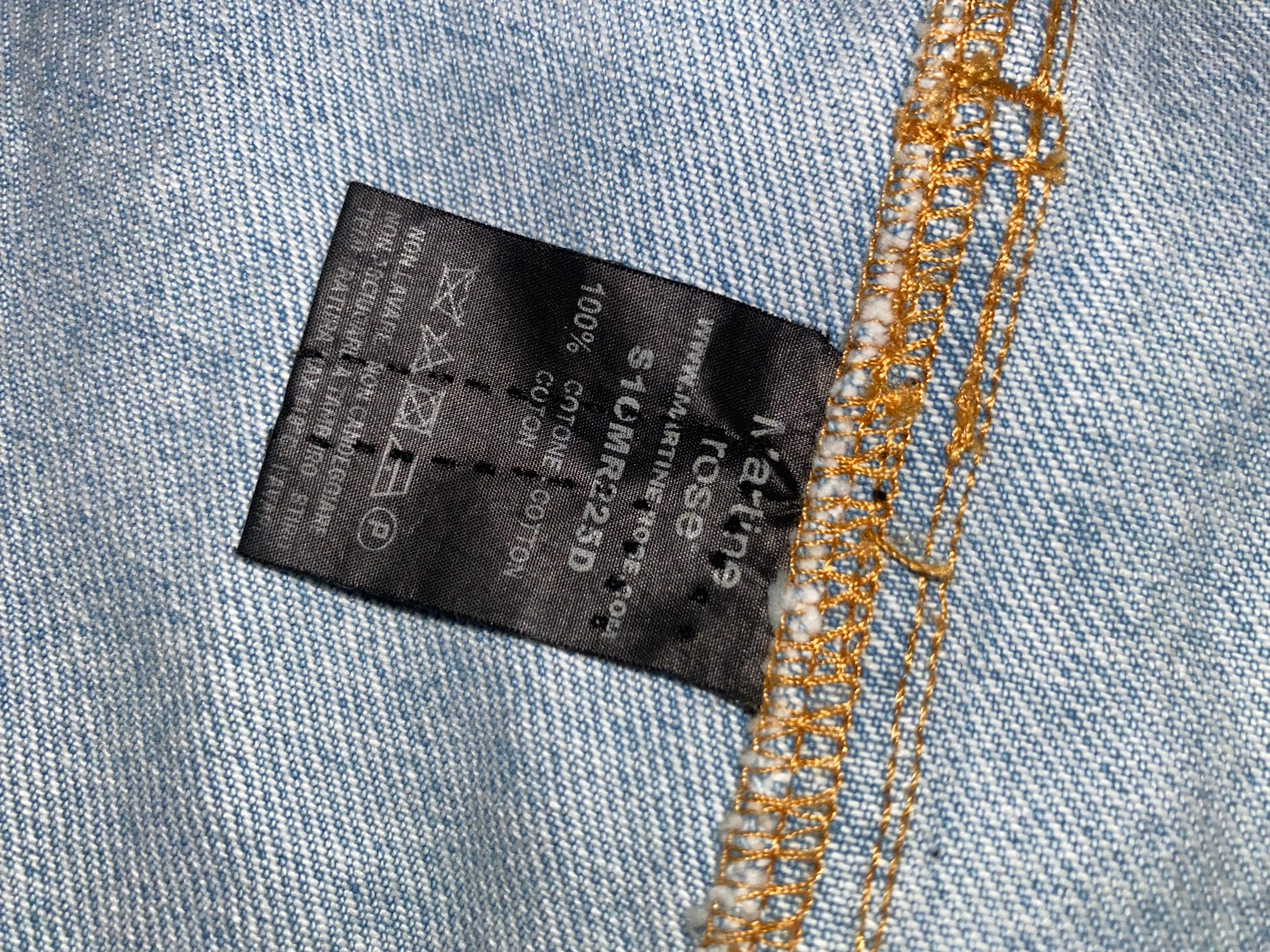 Martine Rose Oversized denim jacket, миниатюра 5