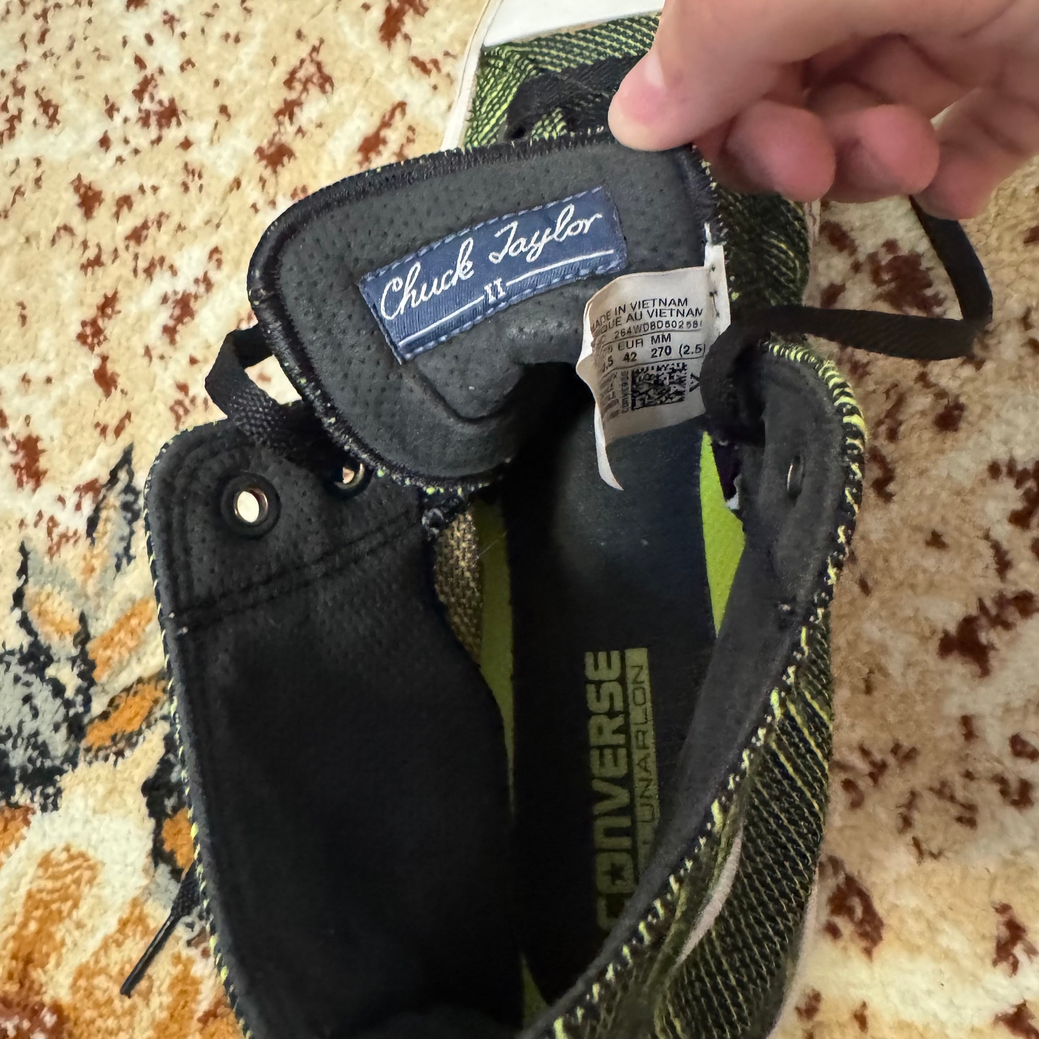 Converse Chuck Taylor All Star 2 Hi 'Black Volt', миниатюра 6