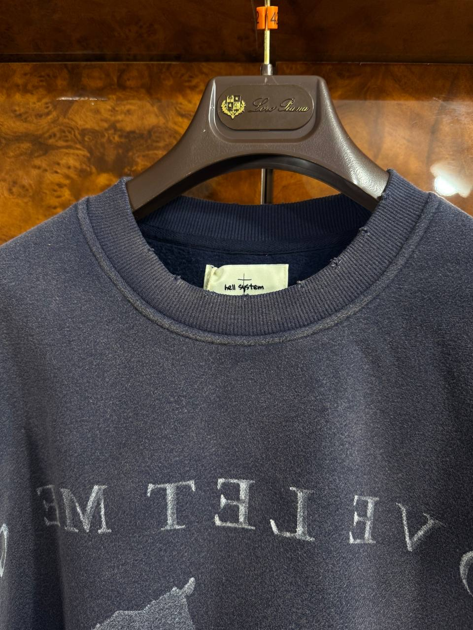 Hell System Love Let Me Go Sweatshirt, миниатюра 3