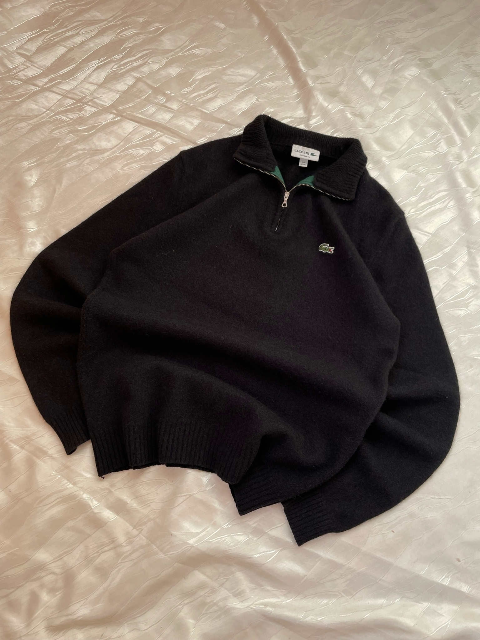 Lacoste Wool Sweater 1/4 zip, миниатюра 2