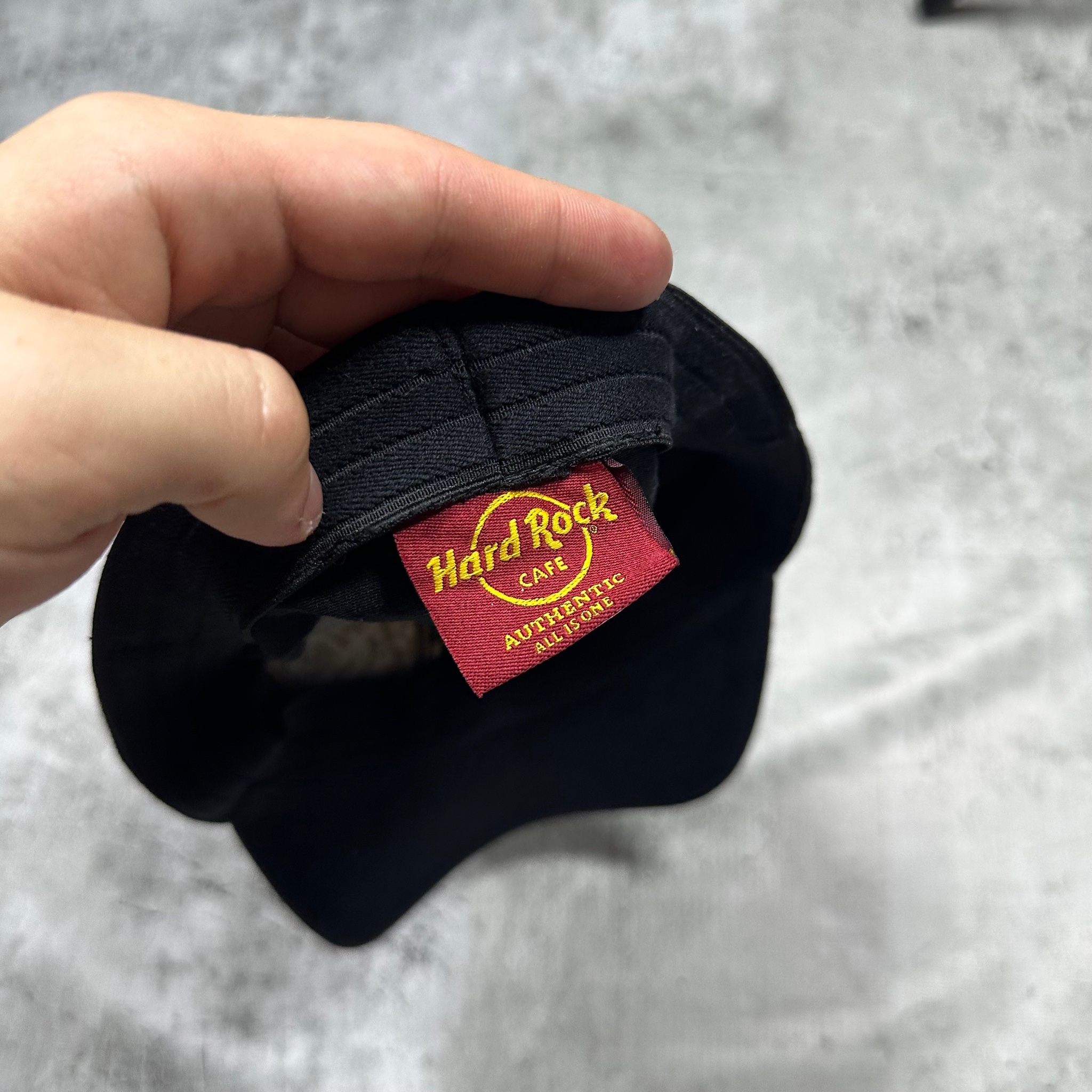 Hard Rock Cafe Las Vegas black cap, миниатюра 7