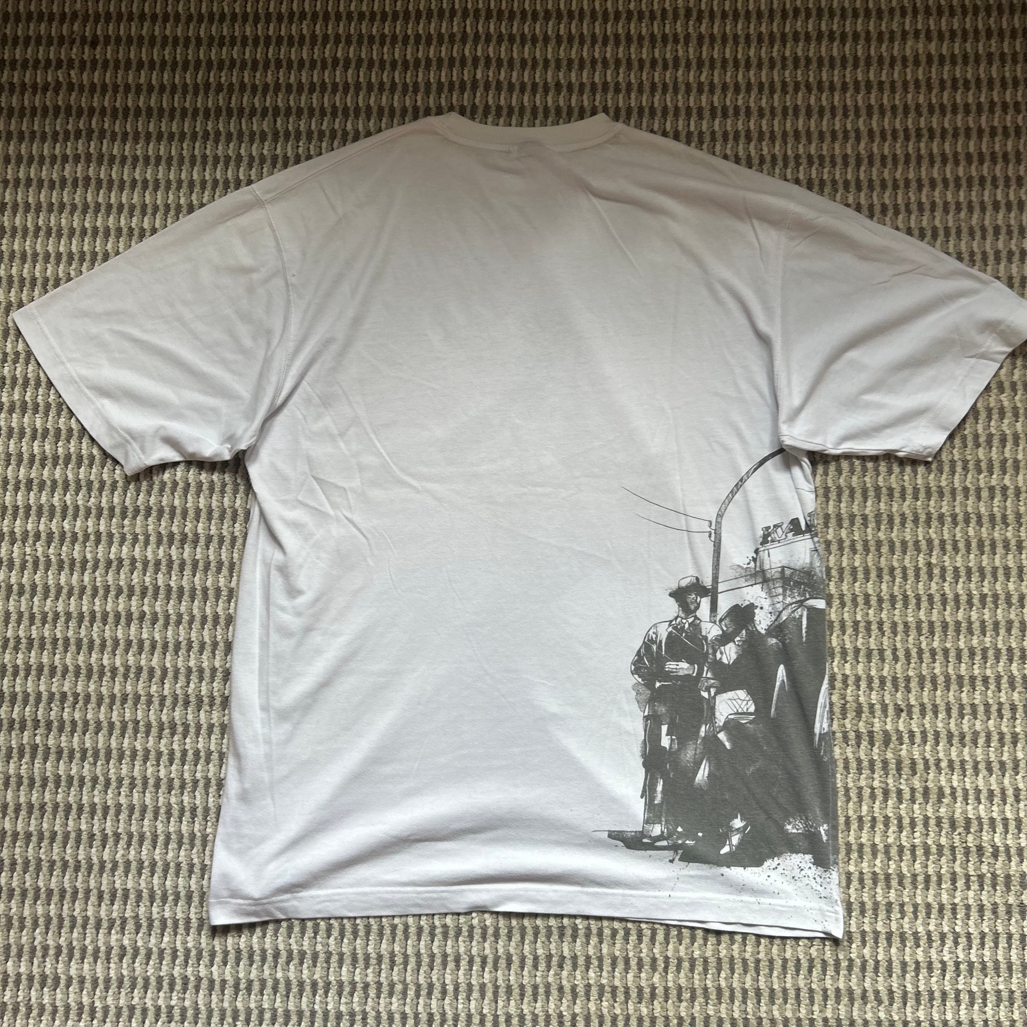 Karl Kani Vintage 00s Tee Big Logo Rap, миниатюра 7
