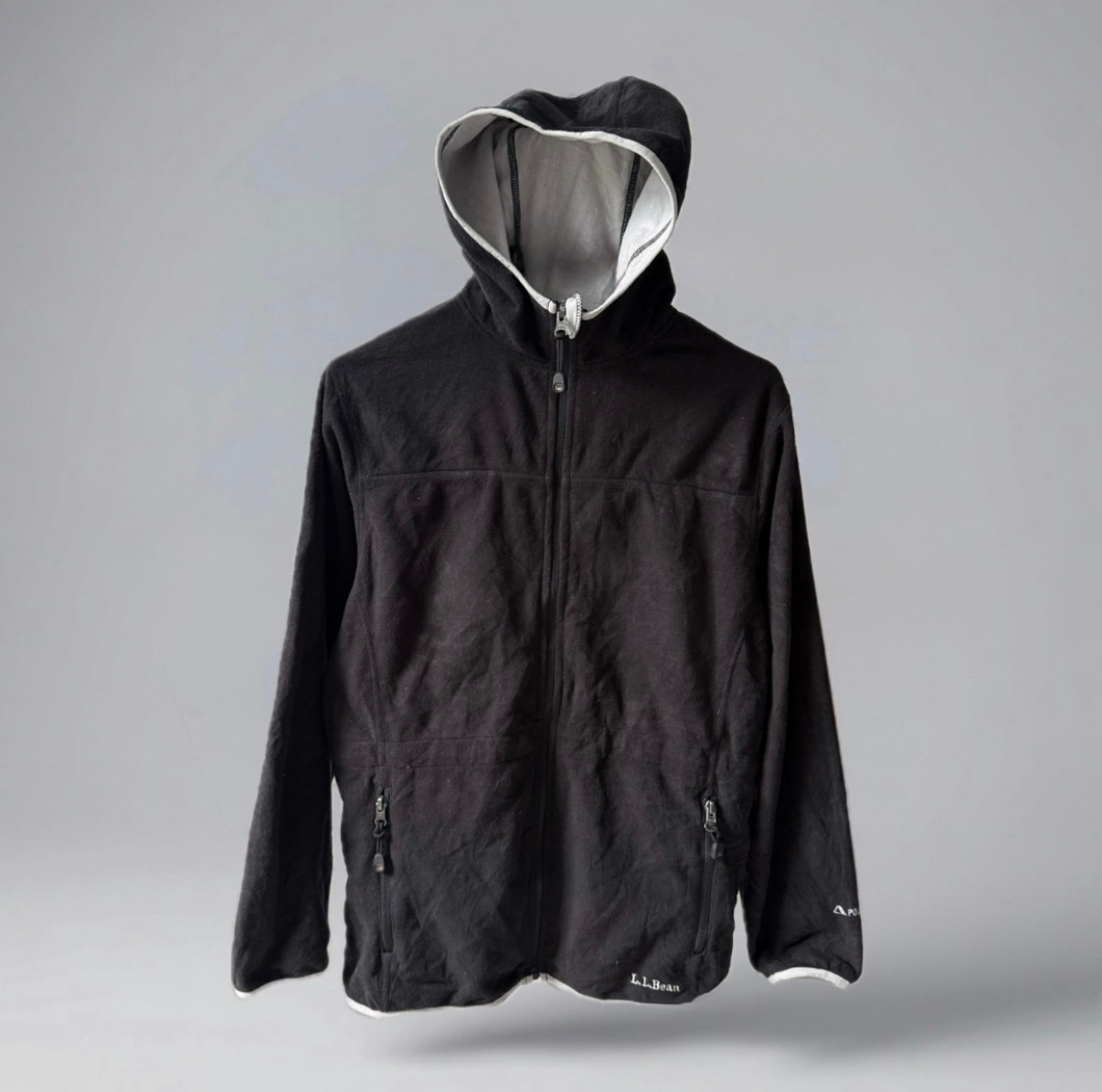 L.L.Bean x Polartec 2000s Vtg Gorpcore Fleece Zip Jacket, миниатюра 1