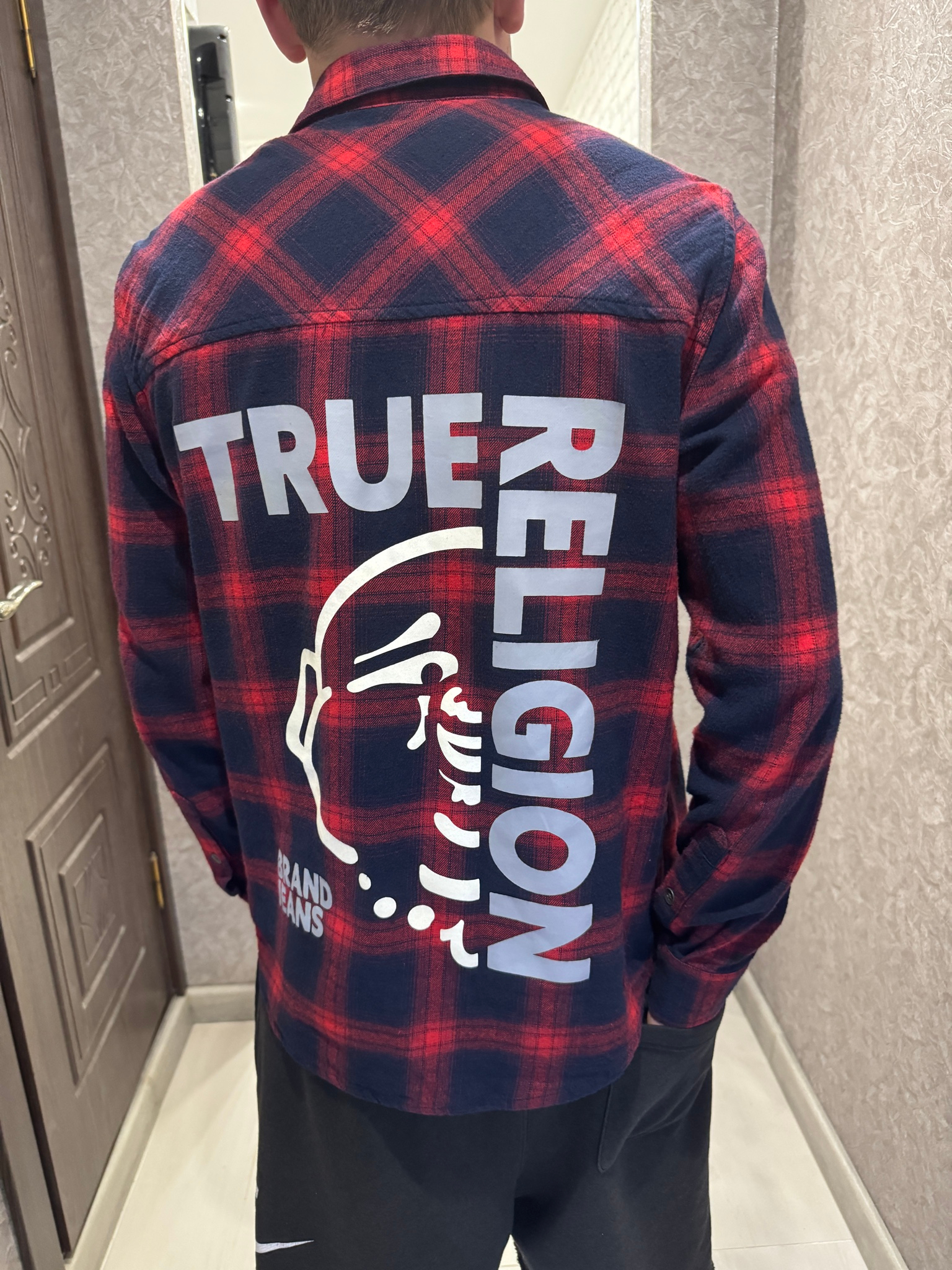 True Religion Plaid Big T Western Shirt, миниатюра 2