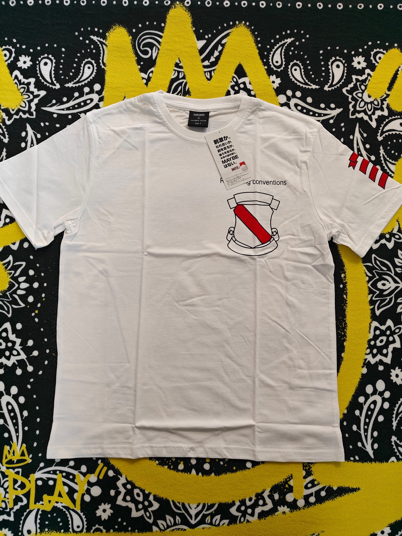 Number Nine Marlboro Shield White, миниатюра 1