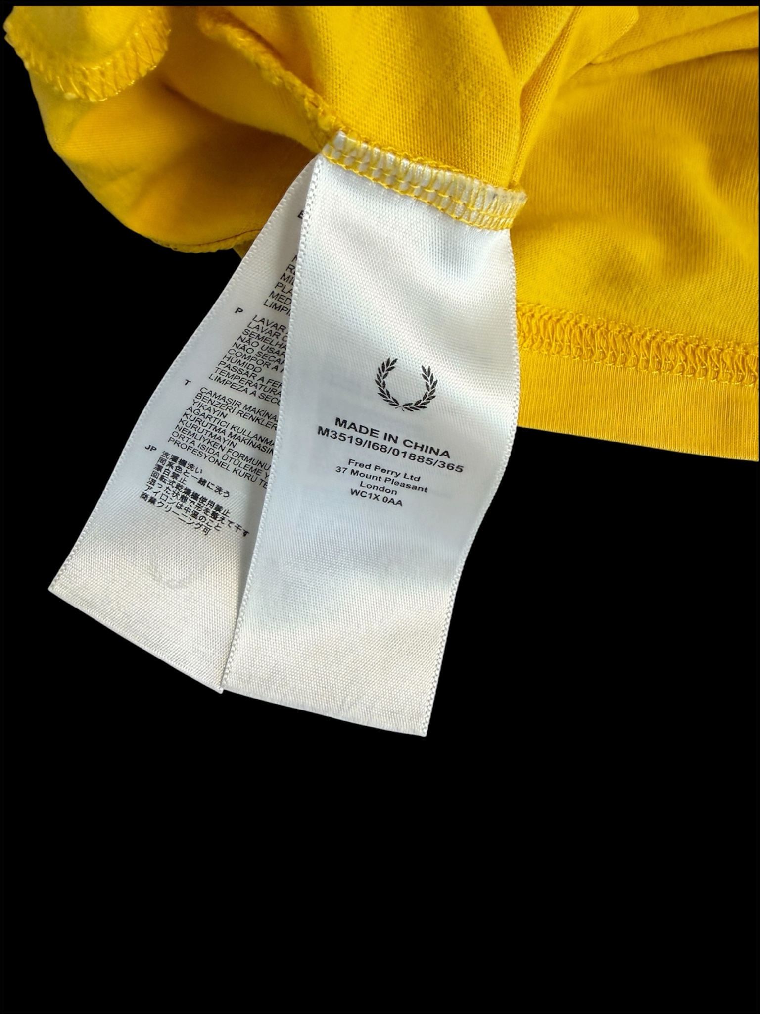 Fred Perry Ringer T-Shirt, миниатюра 4
