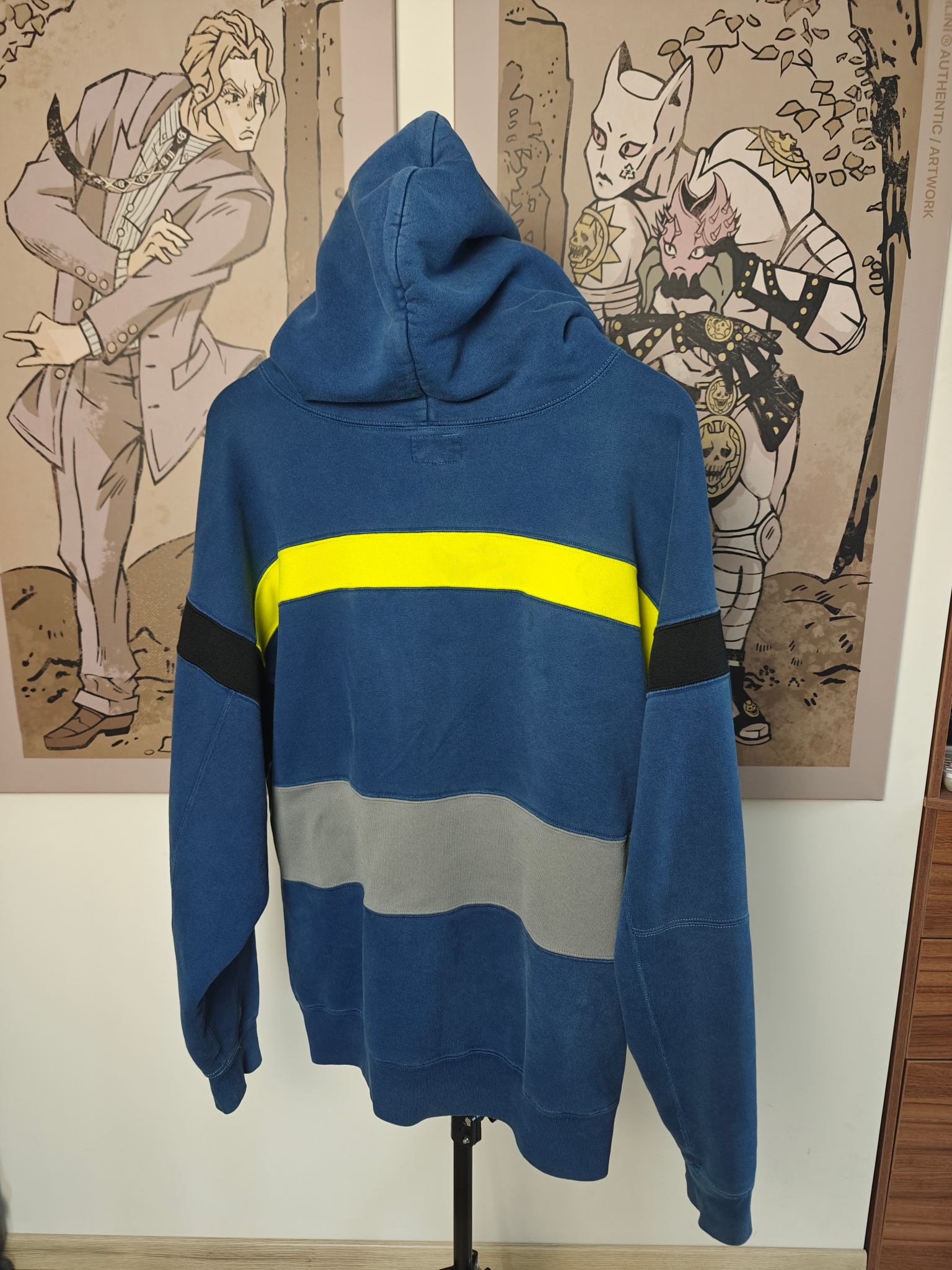 Cav Empt 19 AW PANEL ZIP HOODY, миниатюра 2