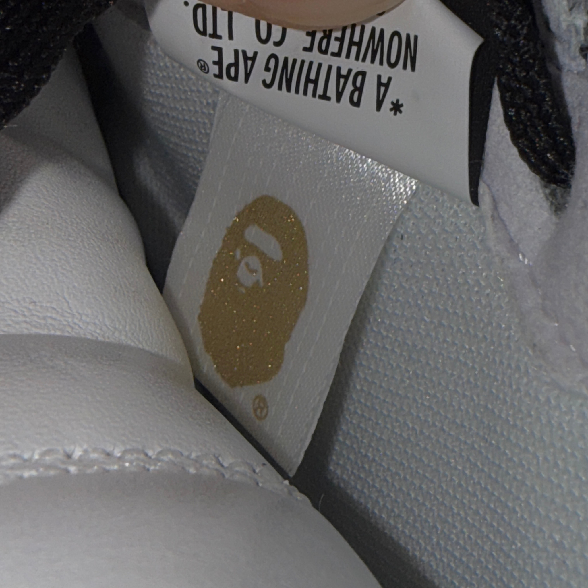 BAPE STA Mid White Black, миниатюра 8