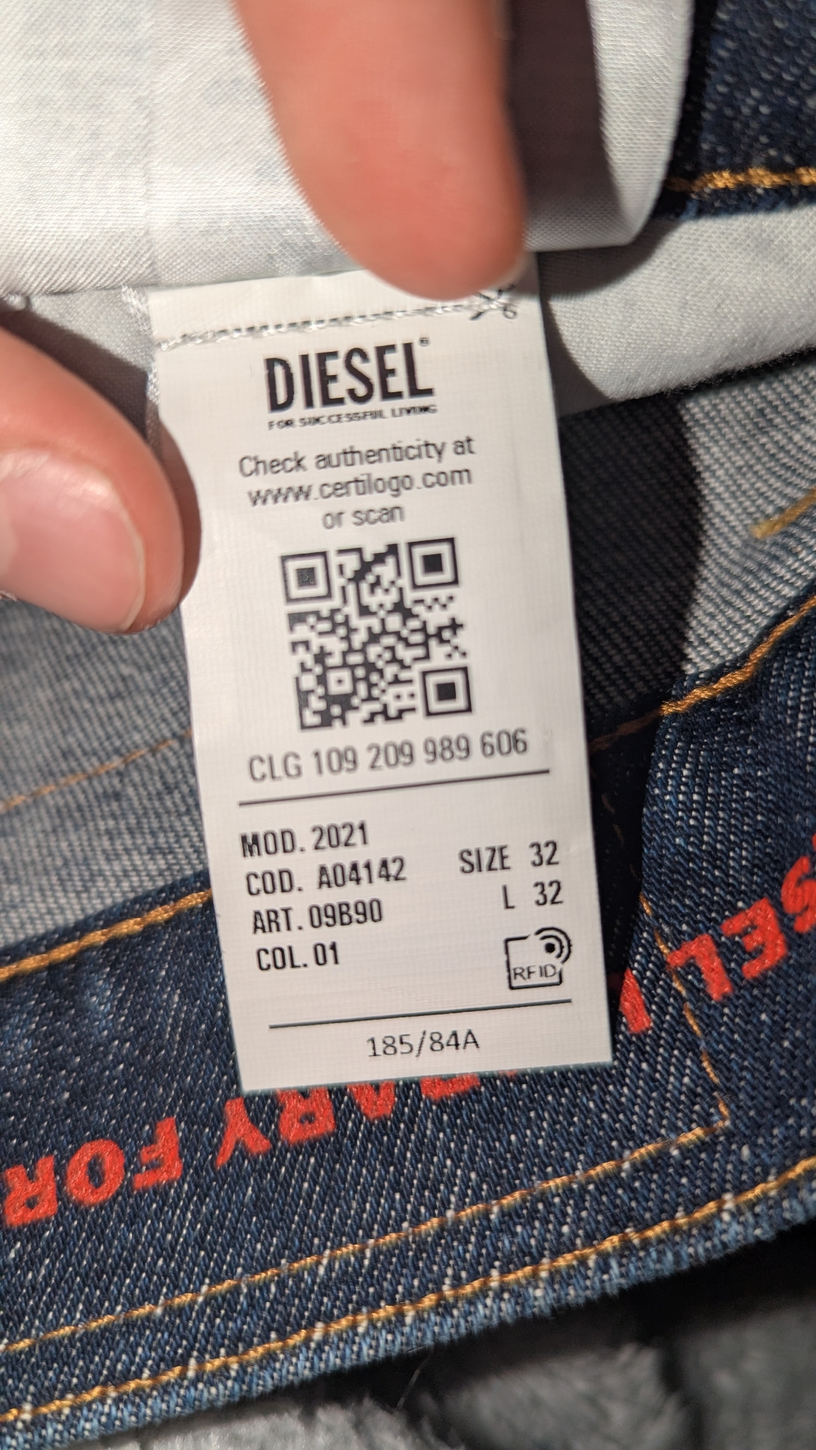 Diesel 2021 D-Vocs Bootcut, миниатюра 4