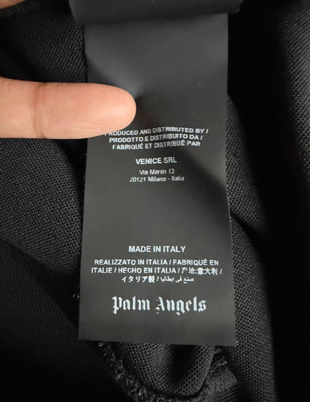 Palm Angels Black Pink Track Jacket, миниатюра 6