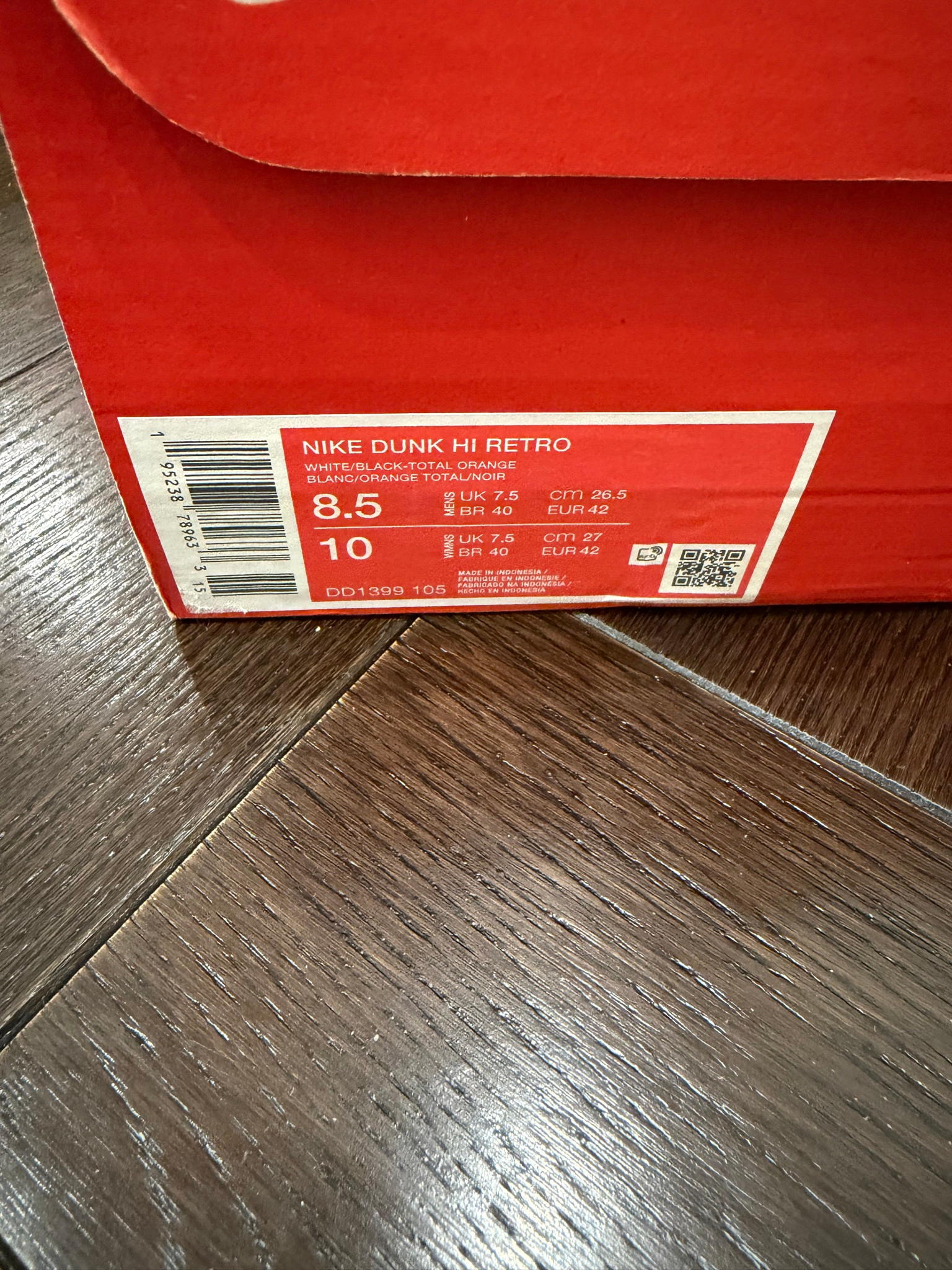 Nike Dunk High Panda, миниатюра 5