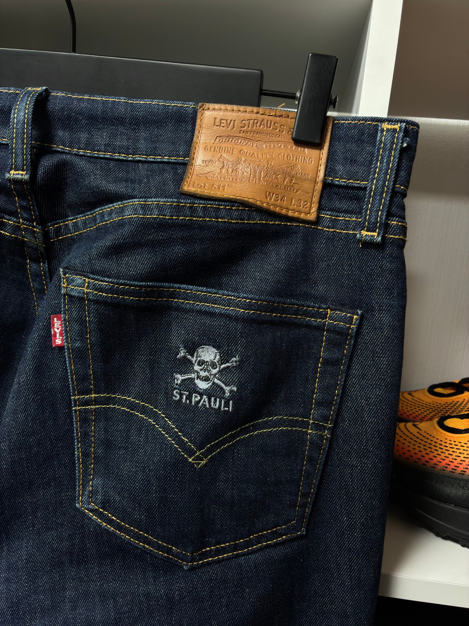 Levi’s x FC St. Pauli 511 Slim Fit, миниатюра 1