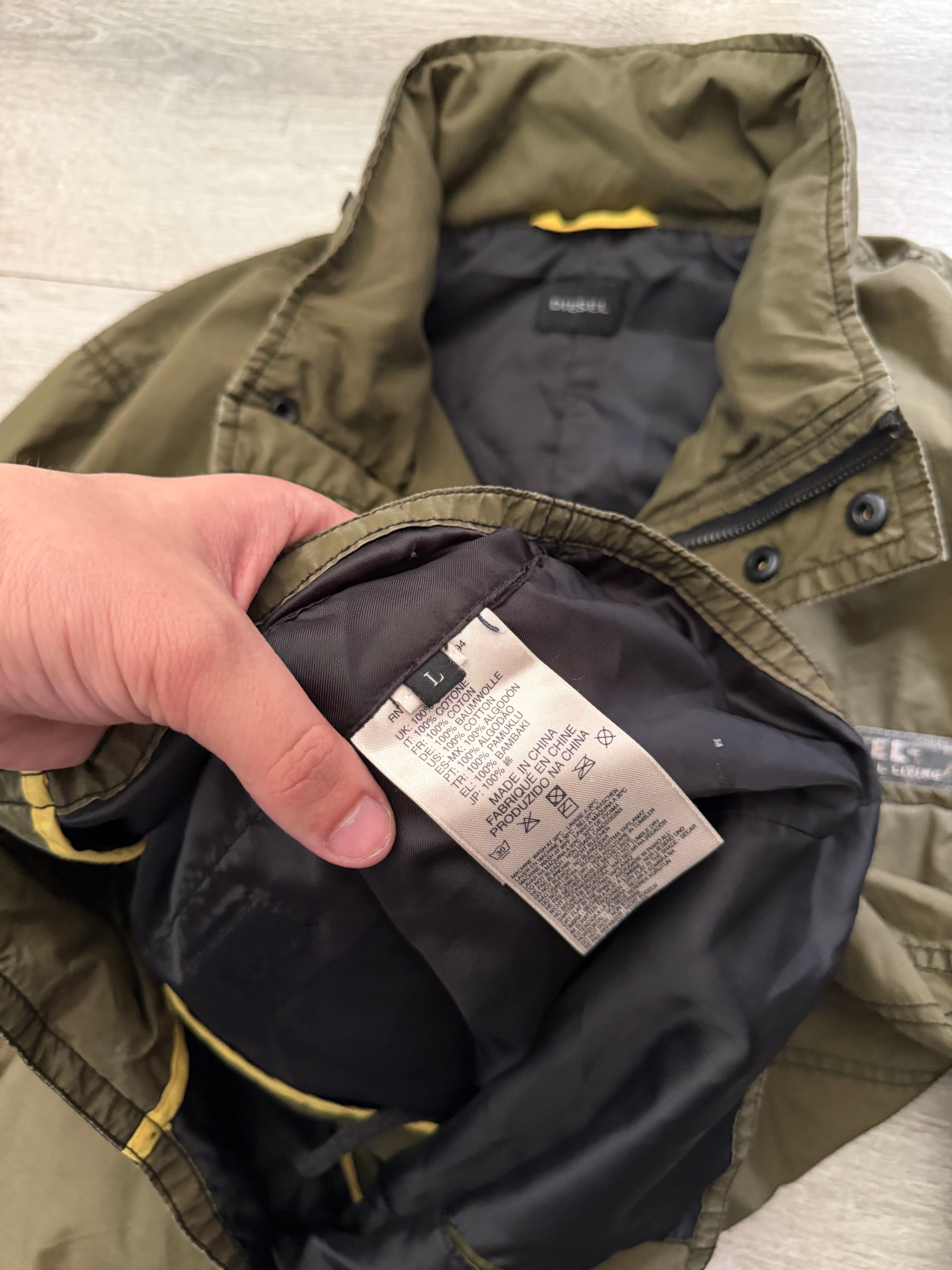 Diesel M-65 Military jacket, миниатюра 10