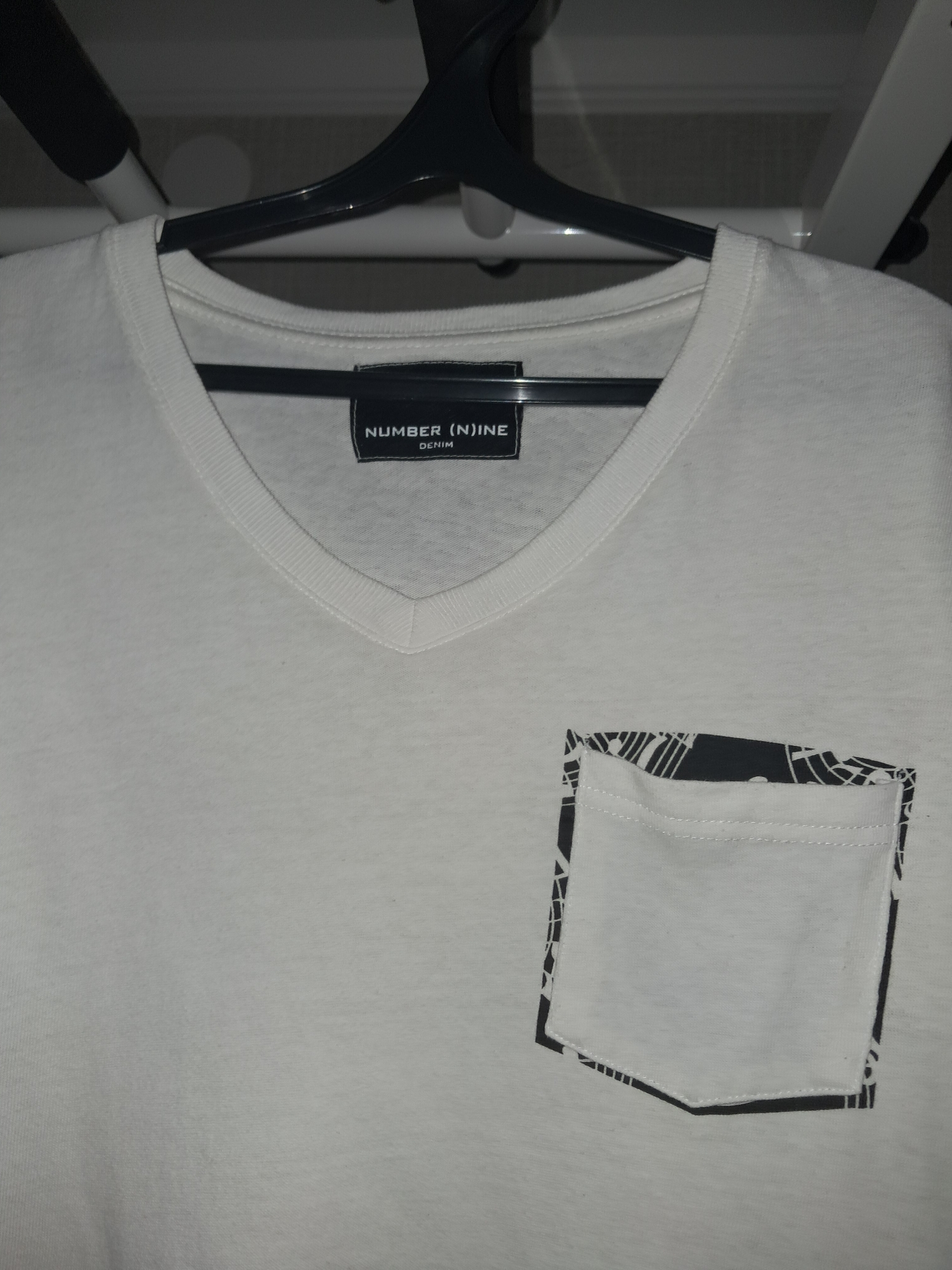 Number (N)ine Denim pocket music notes shirt, миниатюра 3