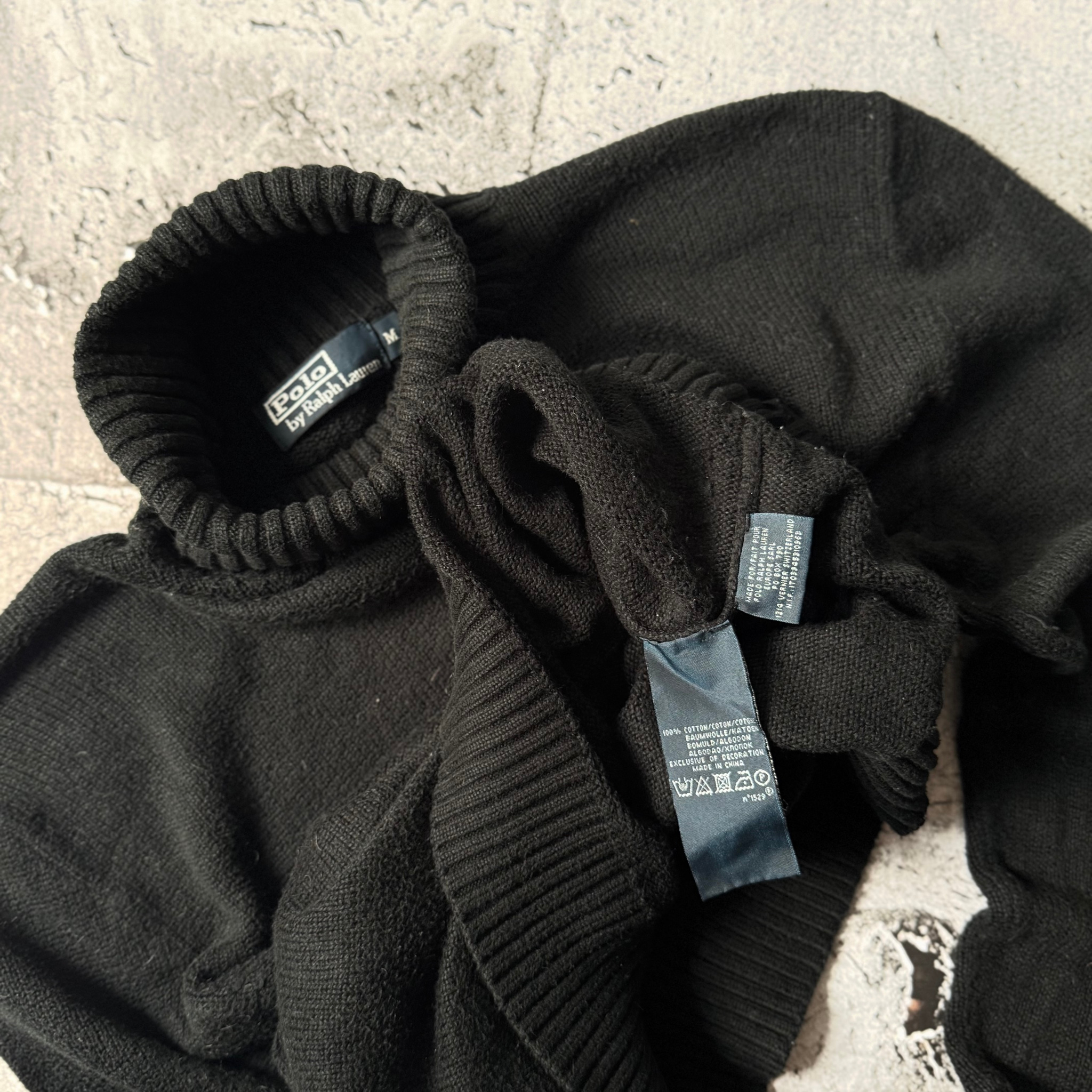 Polo Ralph Lauren 2000s Vintage Heavy Knit Sweater, миниатюра 5