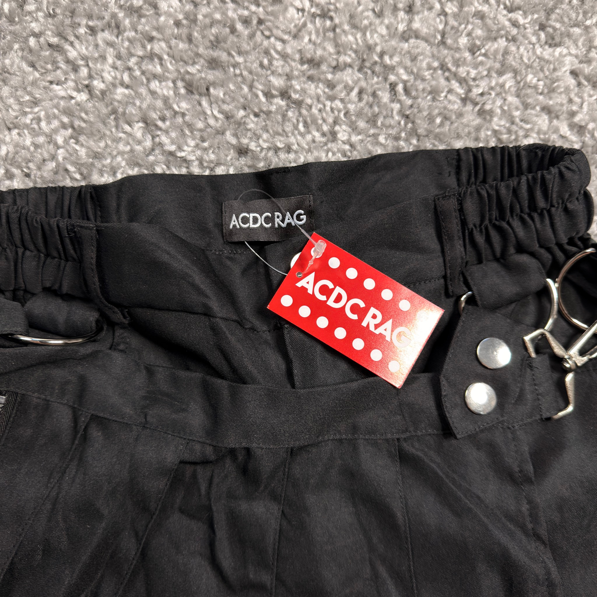 ACDC RAG SHORTENED BONDAGE PANTS, миниатюра 3