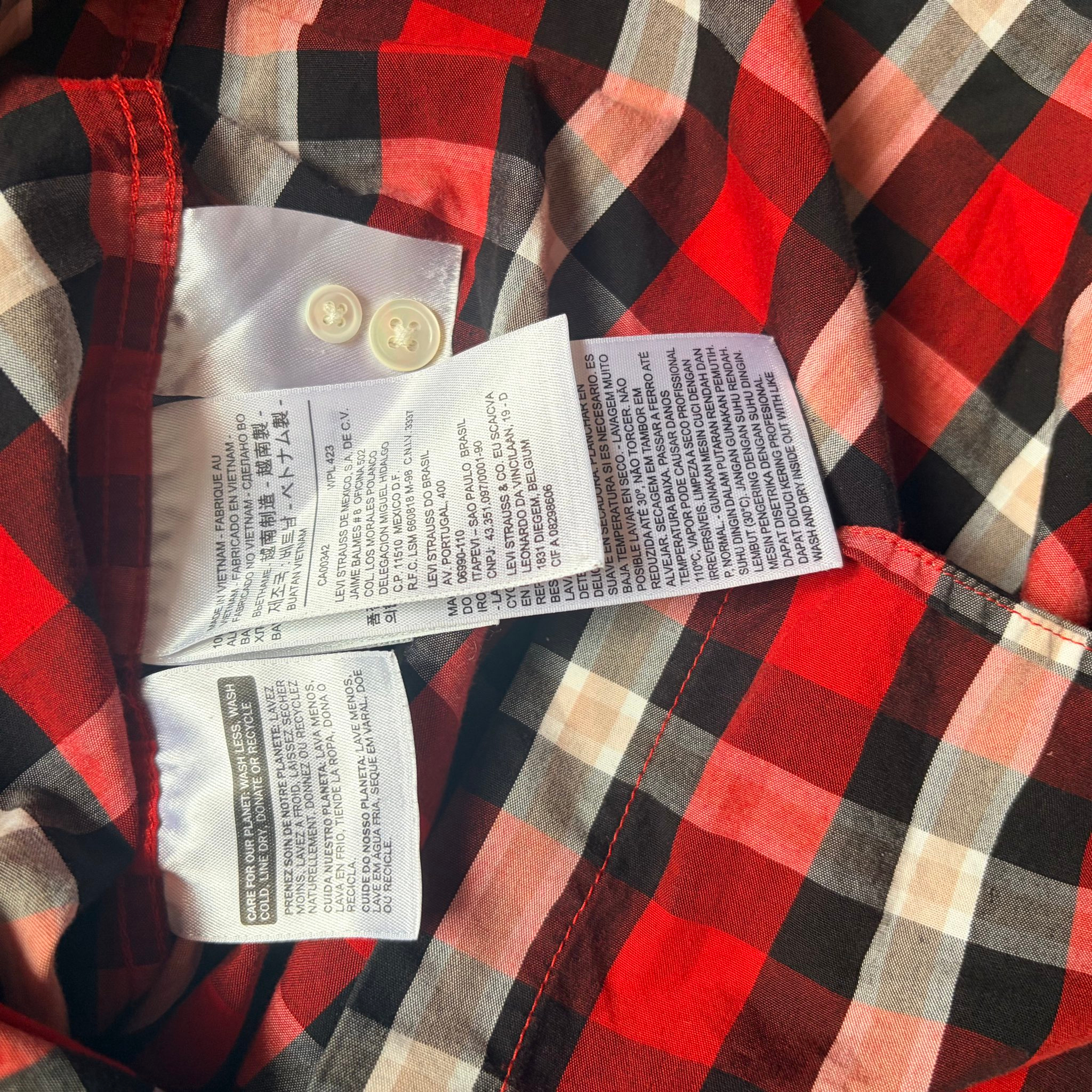 Levi's Sunset One Pocket shirt oroginal, миниатюра 5