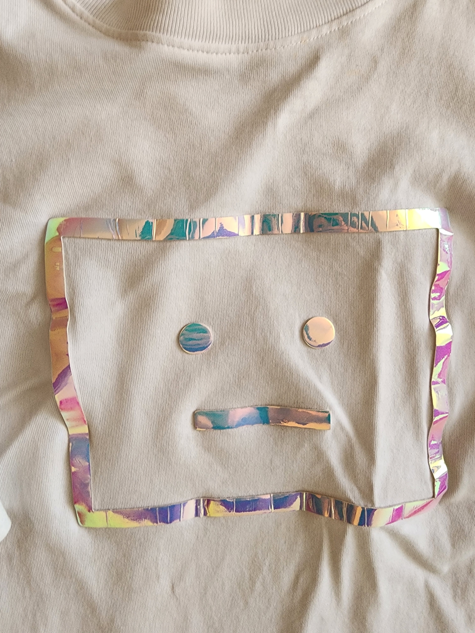 Acne Studios Exford Metallic Face Patch, миниатюра 4
