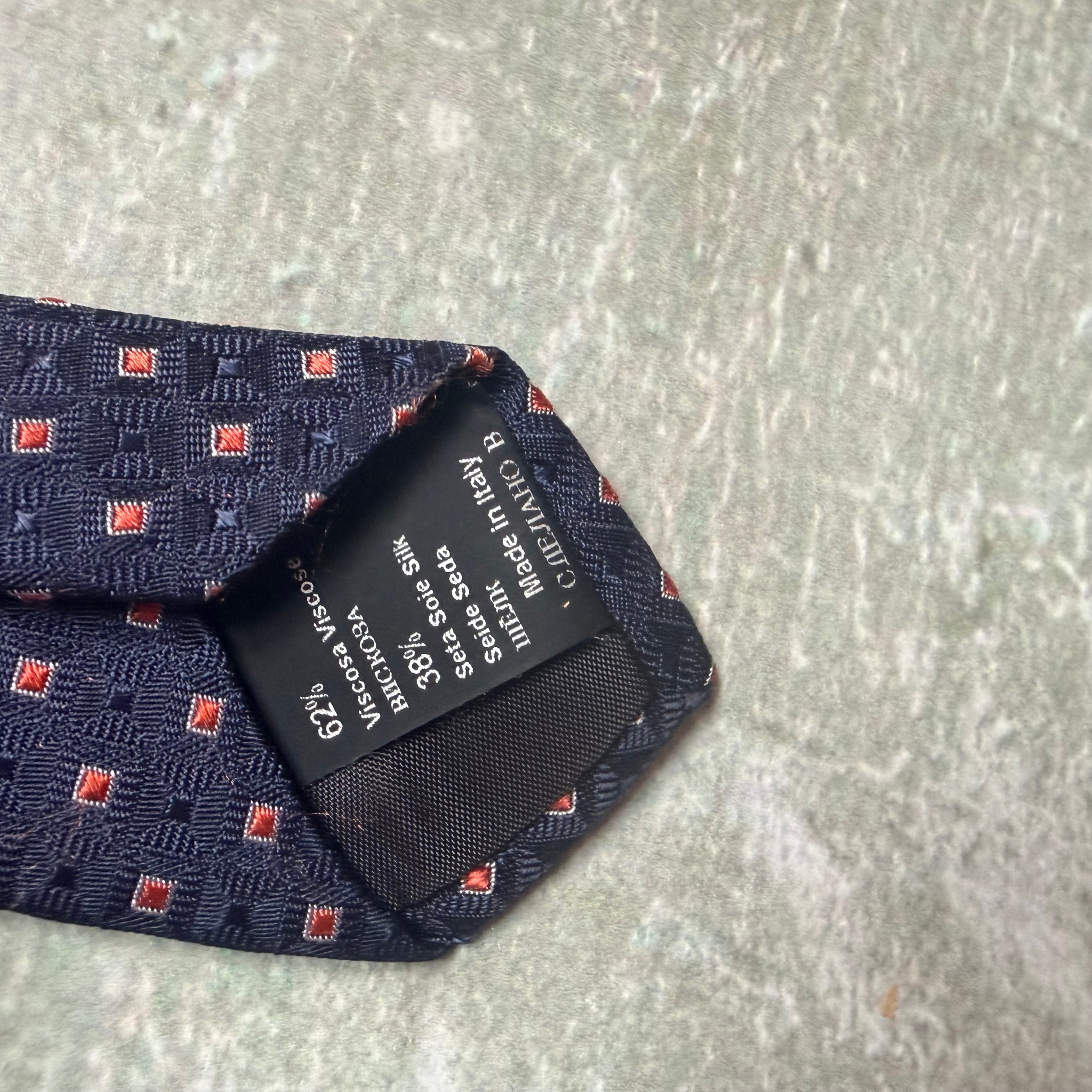 Hugo Boss Blue Red motif tie neck, миниатюра 3
