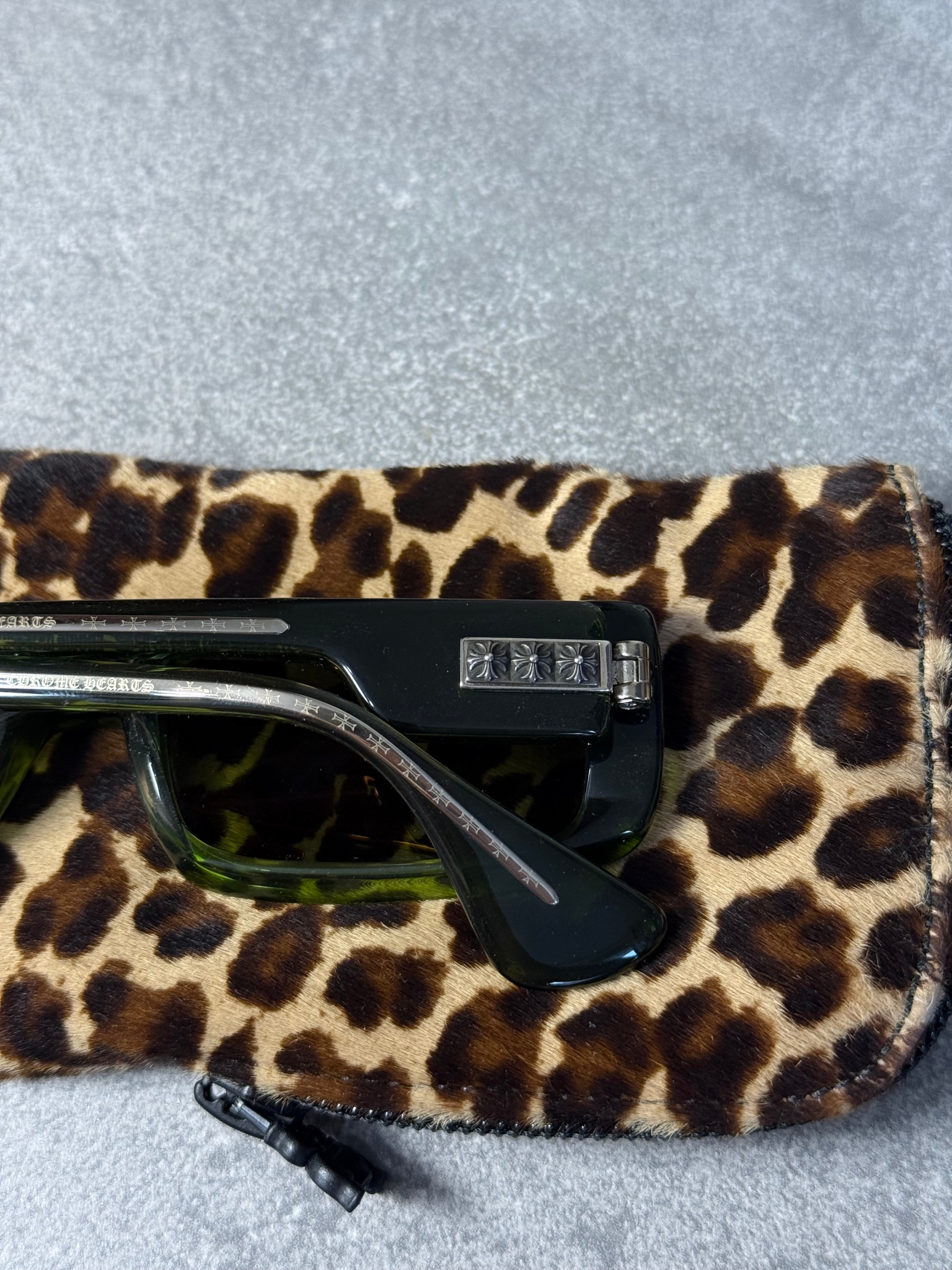 Chrome Hearts KINK Green Sunglasses, миниатюра 2