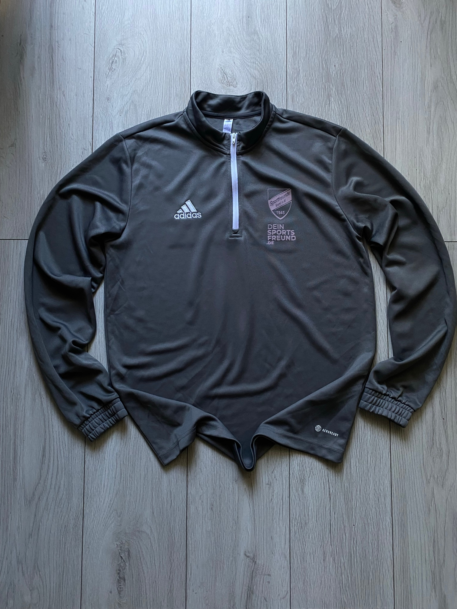 Adidas 1/4 zip training longsleeve, миниатюра 1