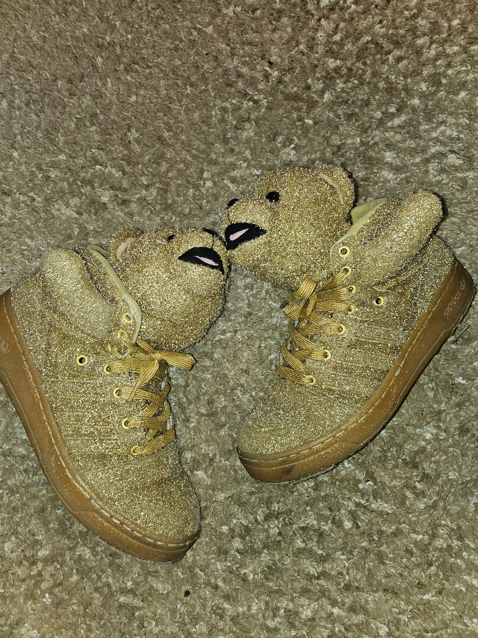 Adidas x Jeremy Scott Bear Gold, миниатюра 1