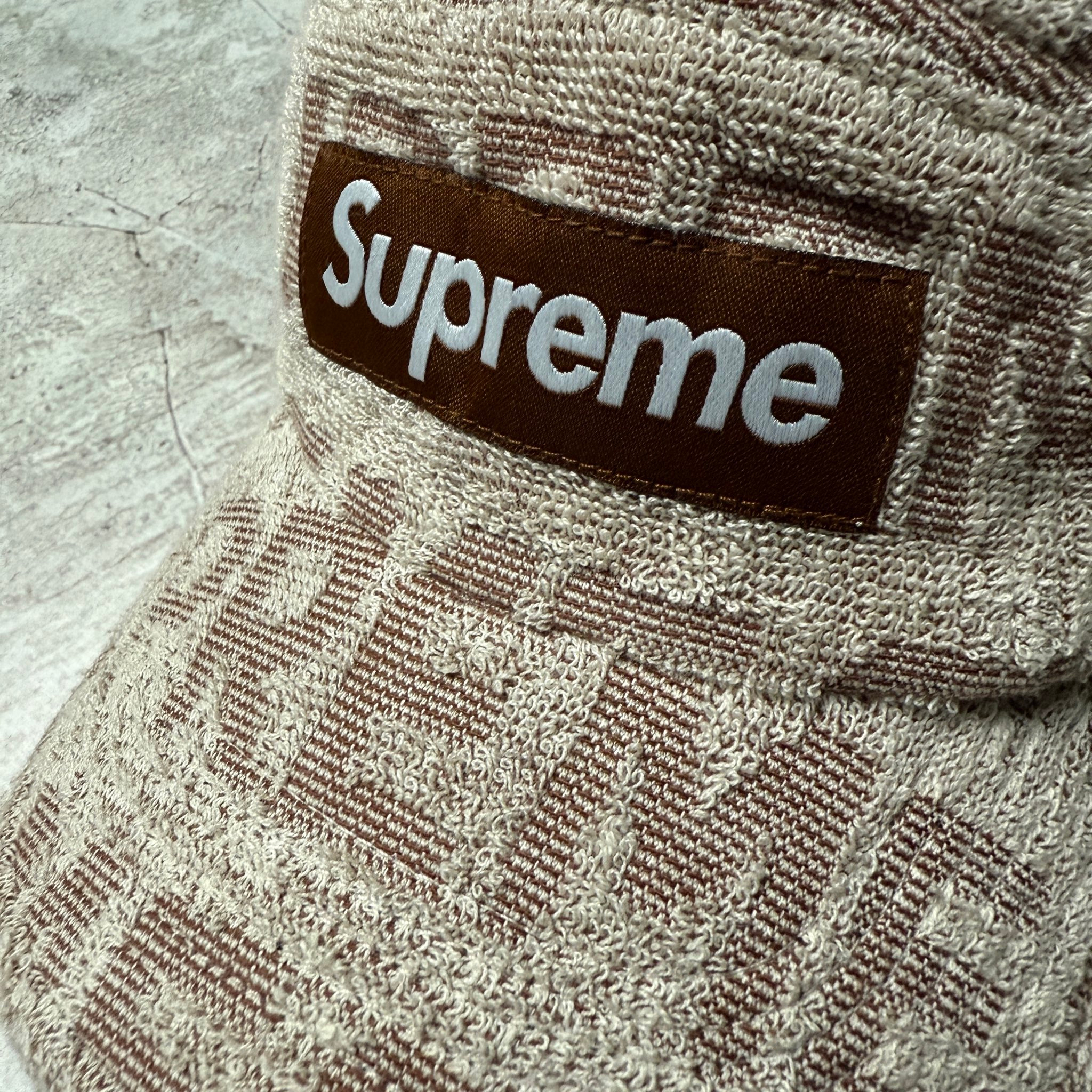 Supreme Terry Spellout Camp Cap SS22, миниатюра 2