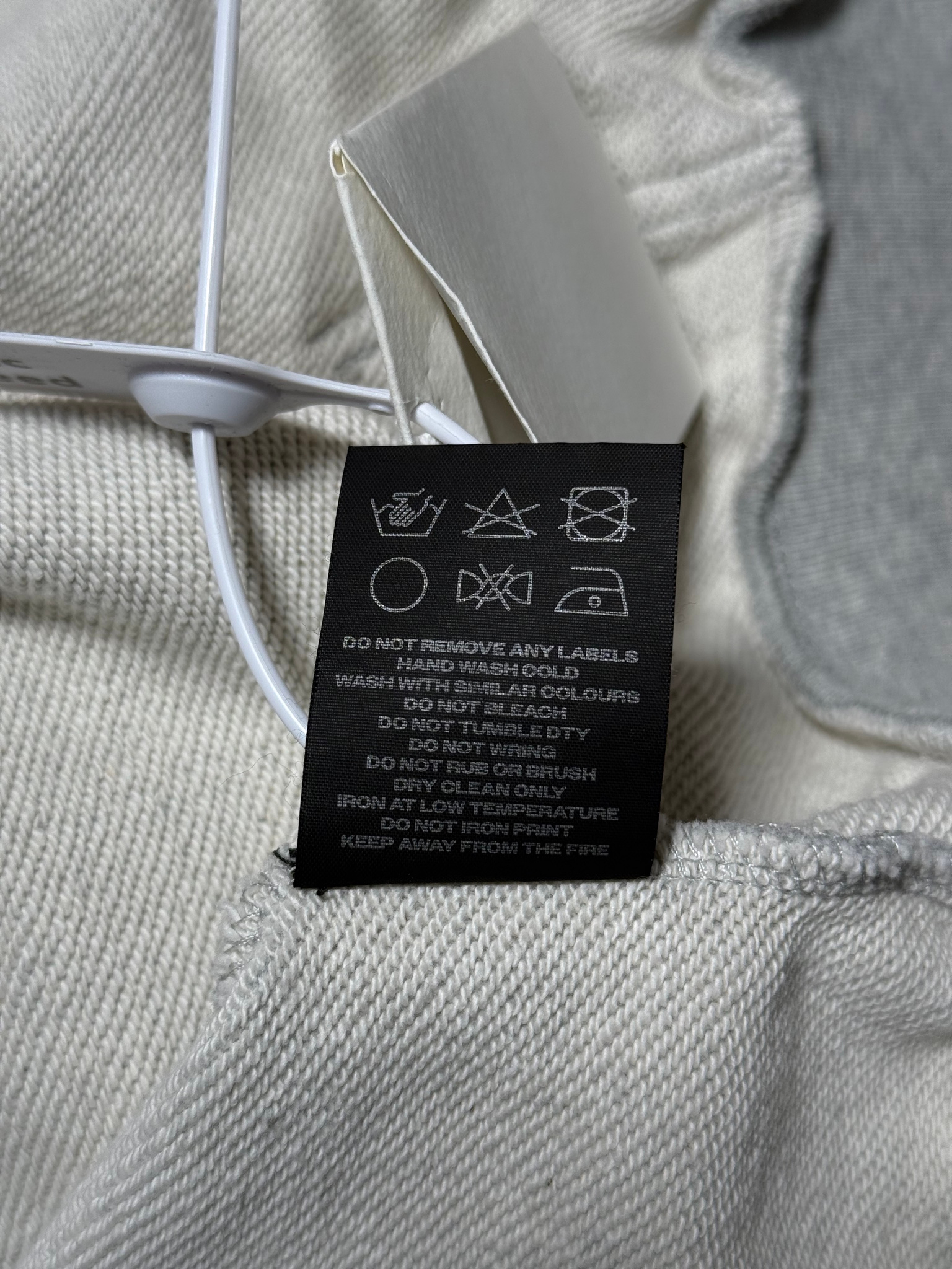 Protocol Index ARMY Reconstructed Sweatshirts Melange Grey Zip Hoodie, миниатюра 11