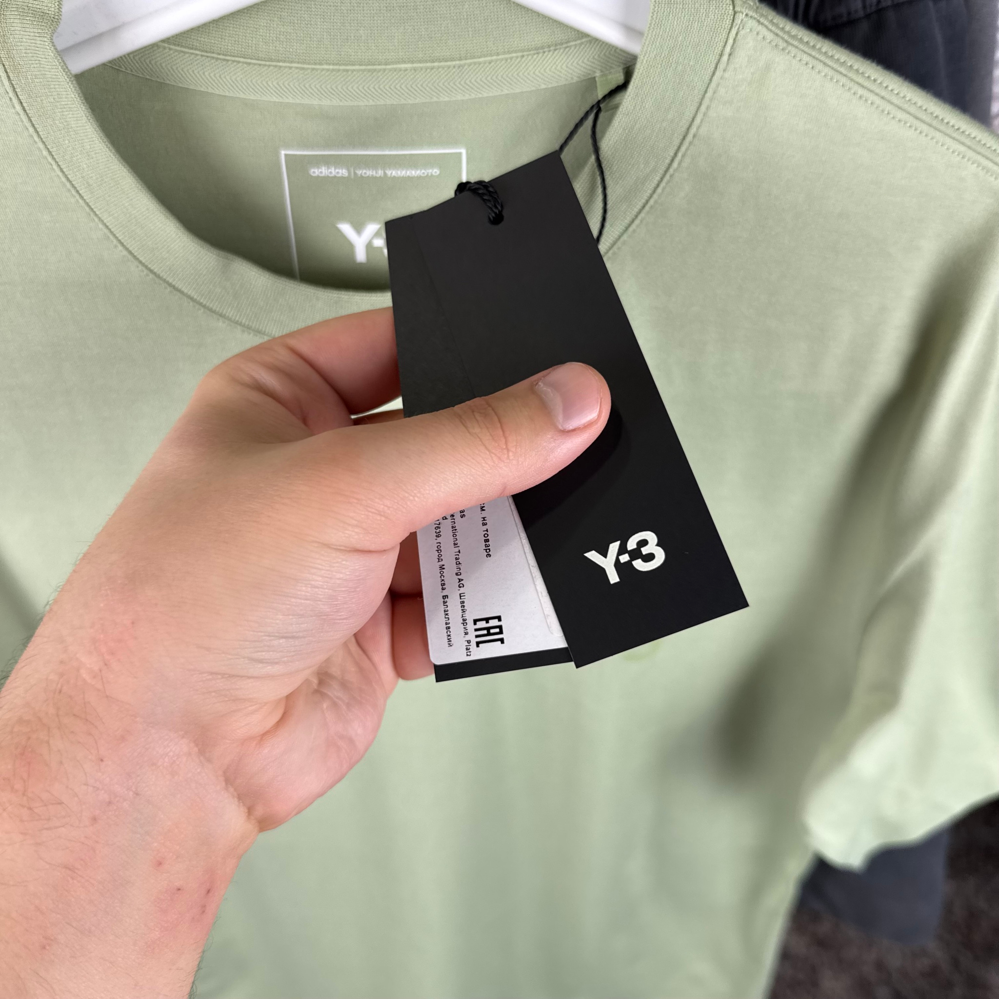 Y-3 Logo tee, миниатюра 3