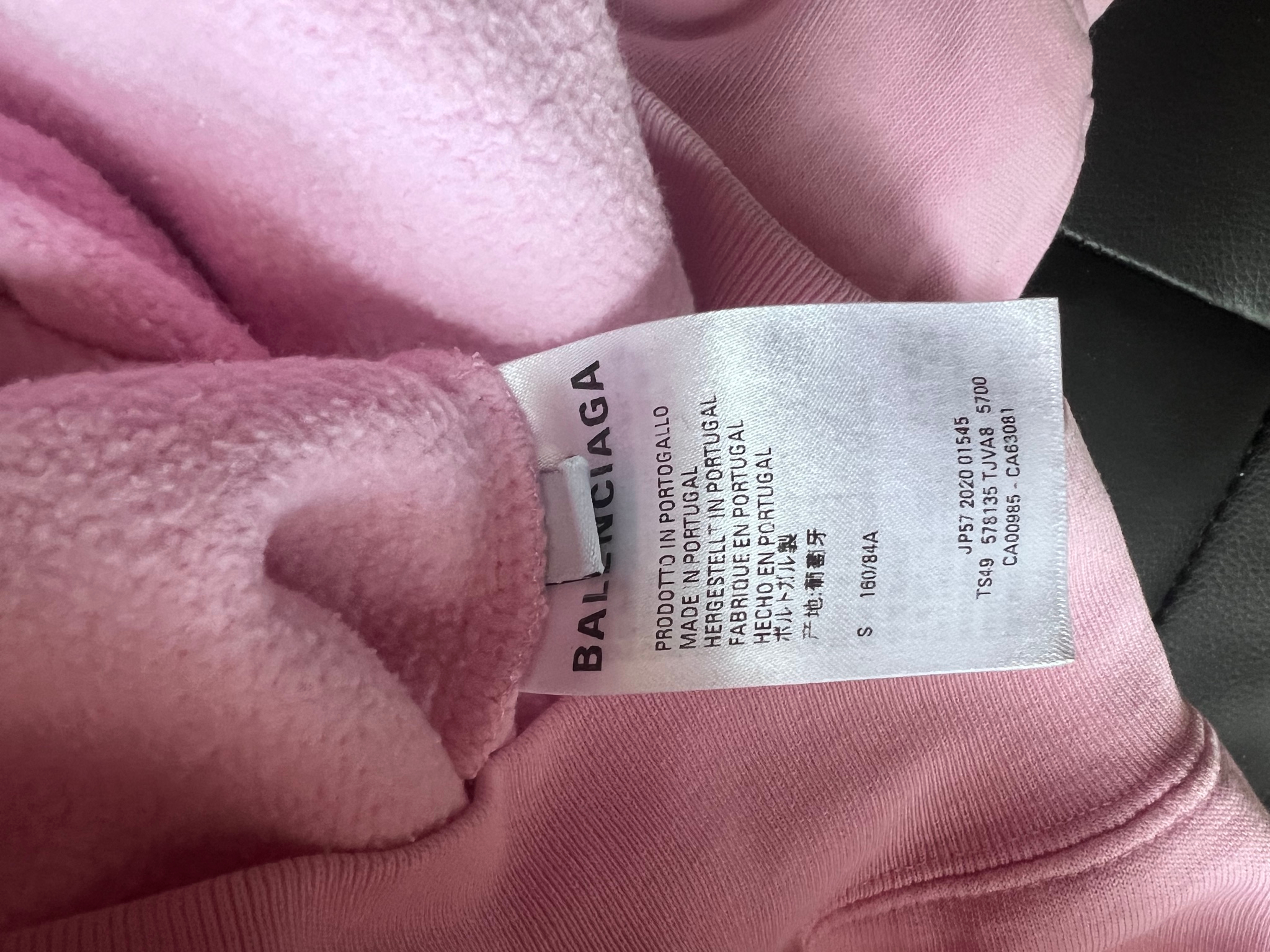 Balenciaga Oversized Logo Hoodie SS20, миниатюра 6