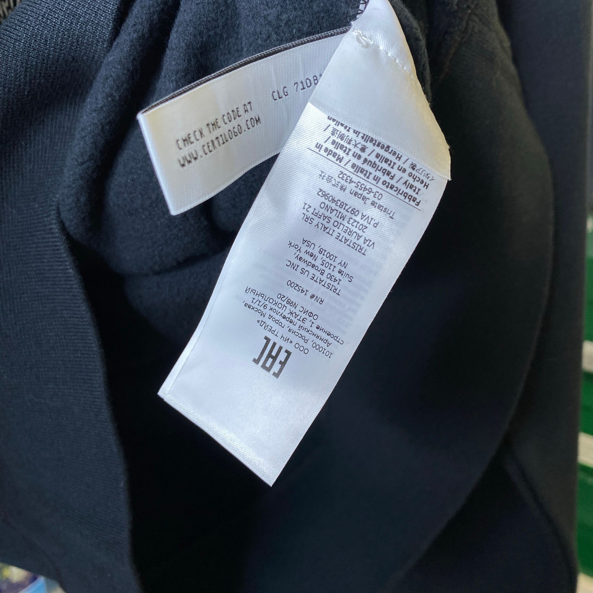 C.P. Company  Craft Works Sweatshirt Black SS20, миниатюра 7