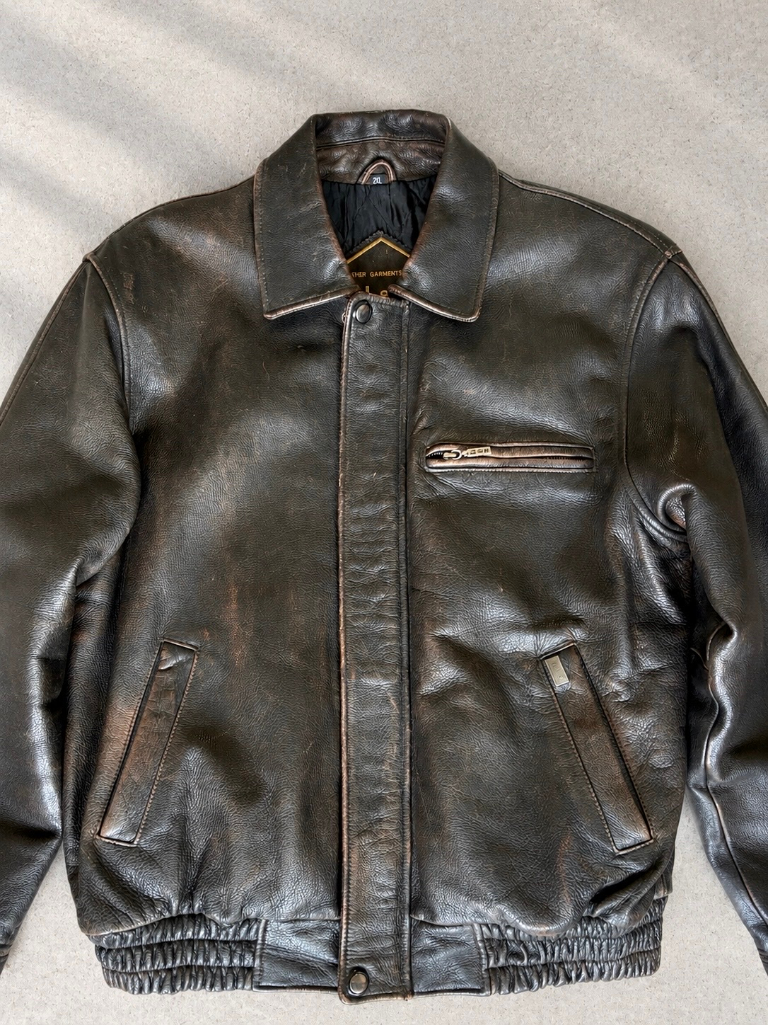 H&S Vintage Bomber Flight Jacket, миниатюра 3