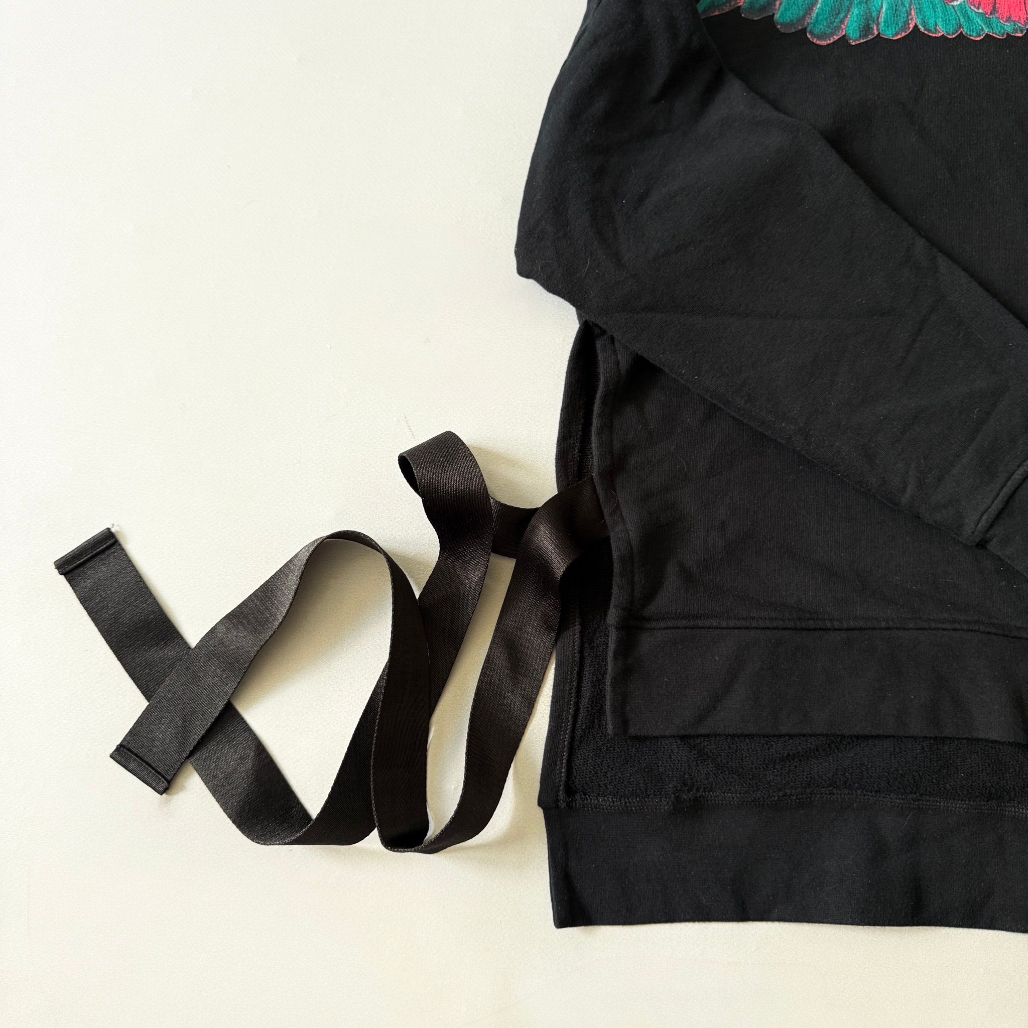 Marcelo Burlon Color Wing Poncho Hoodie, миниатюра 7
