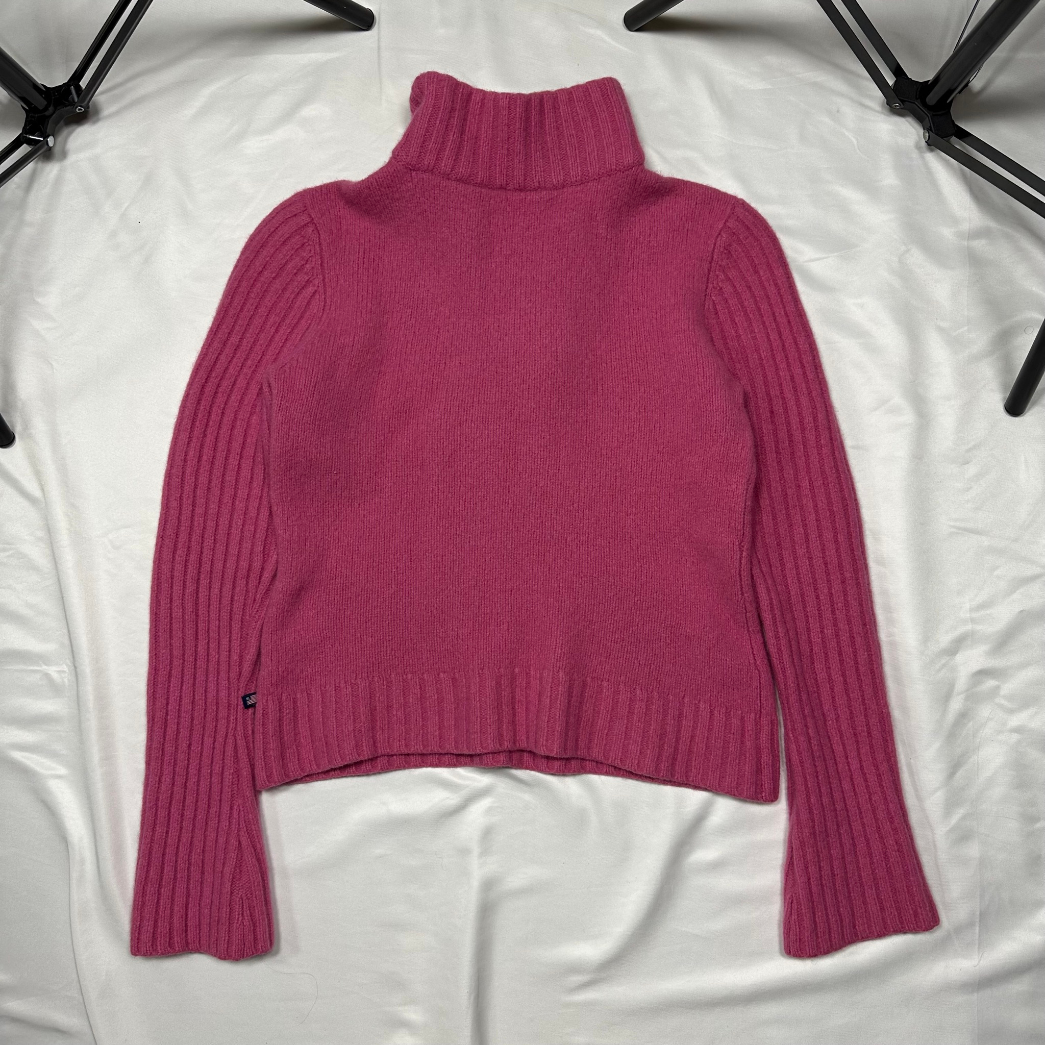 Ralph Lauren Polo jeans Co USA Flag wool 1/4 sweater, миниатюра 2