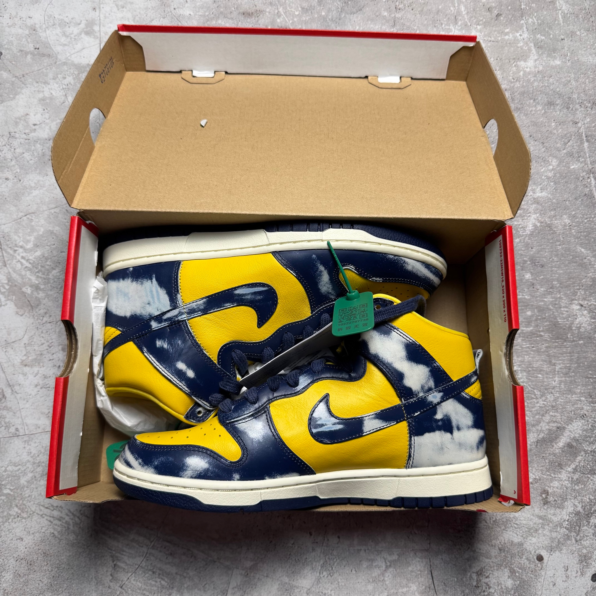 Nike Dunk High Michigan, миниатюра 5
