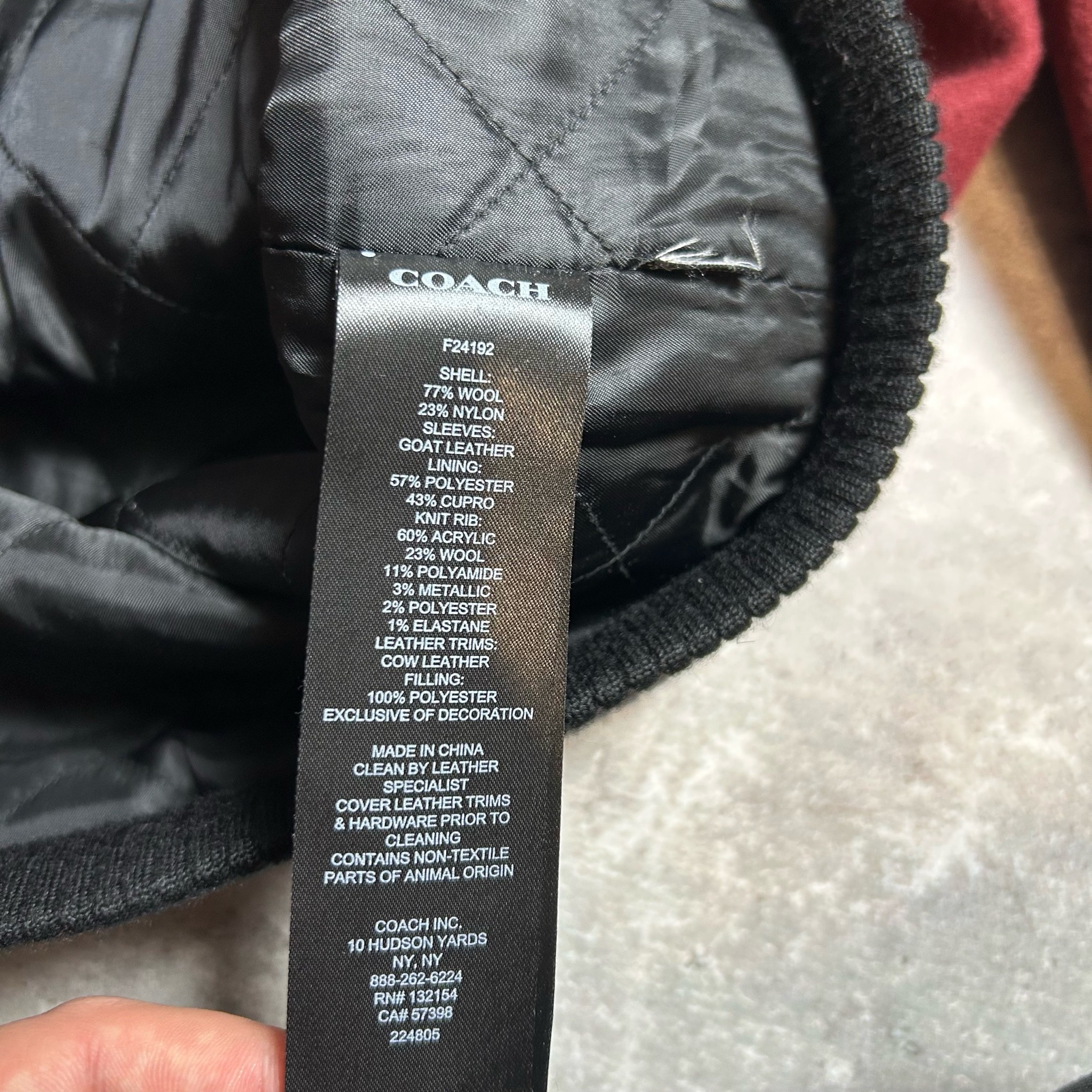 Coach Burgundy Varsity Boyfriend, миниатюра 6