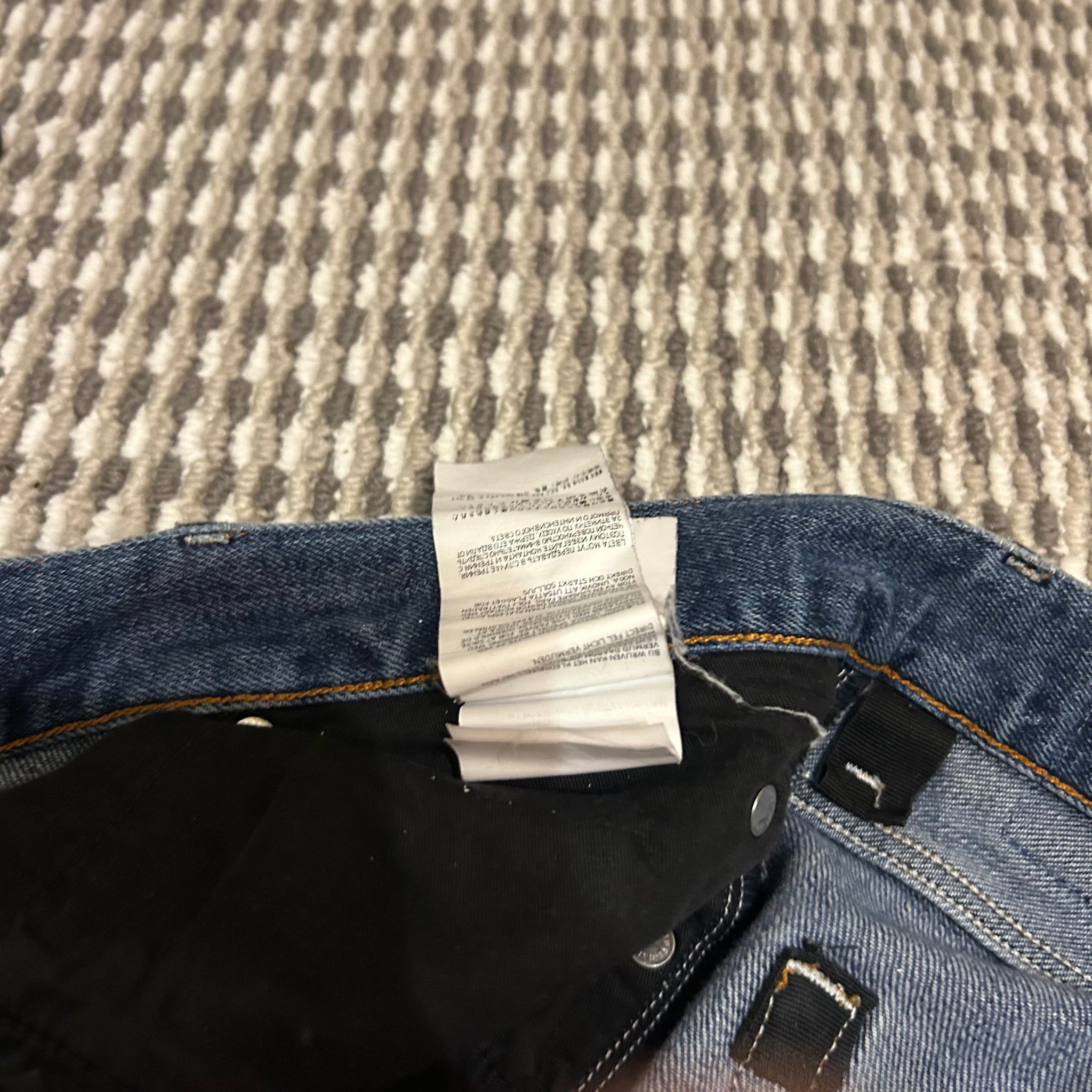 Stone Island Rare Vintage Distressed Jeans, миниатюра 9