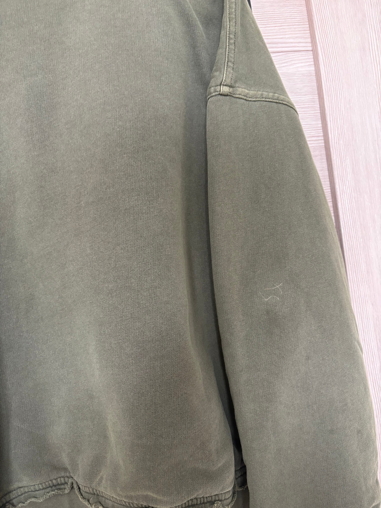 Haider Ackermann Khaki Green Cotton Sweatshirt, миниатюра 7
