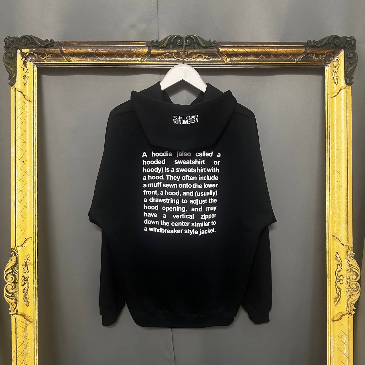 Vetements definition hoodie 2016, миниатюра 2