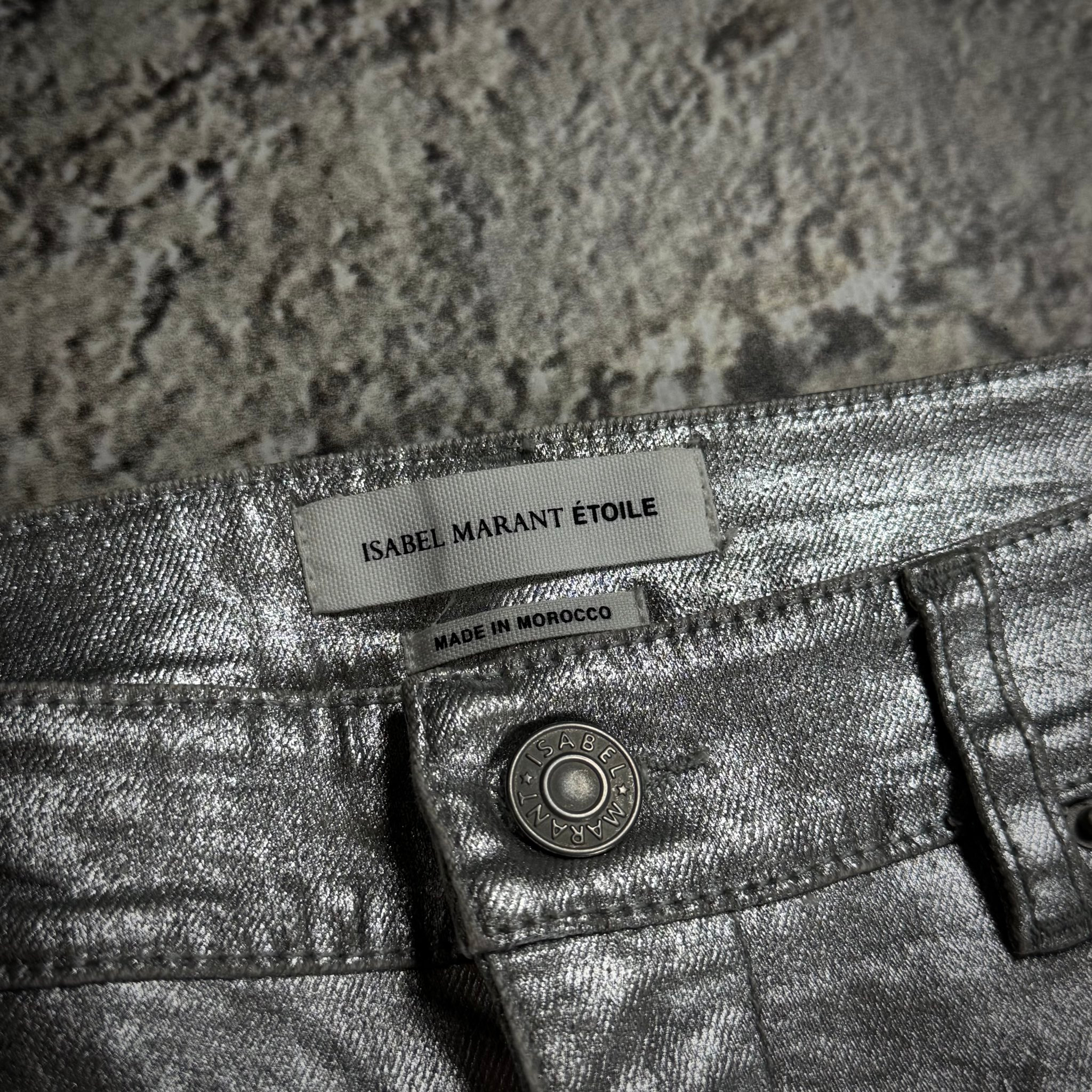 Isabel Marant Étoile Silver Jeans, миниатюра 3