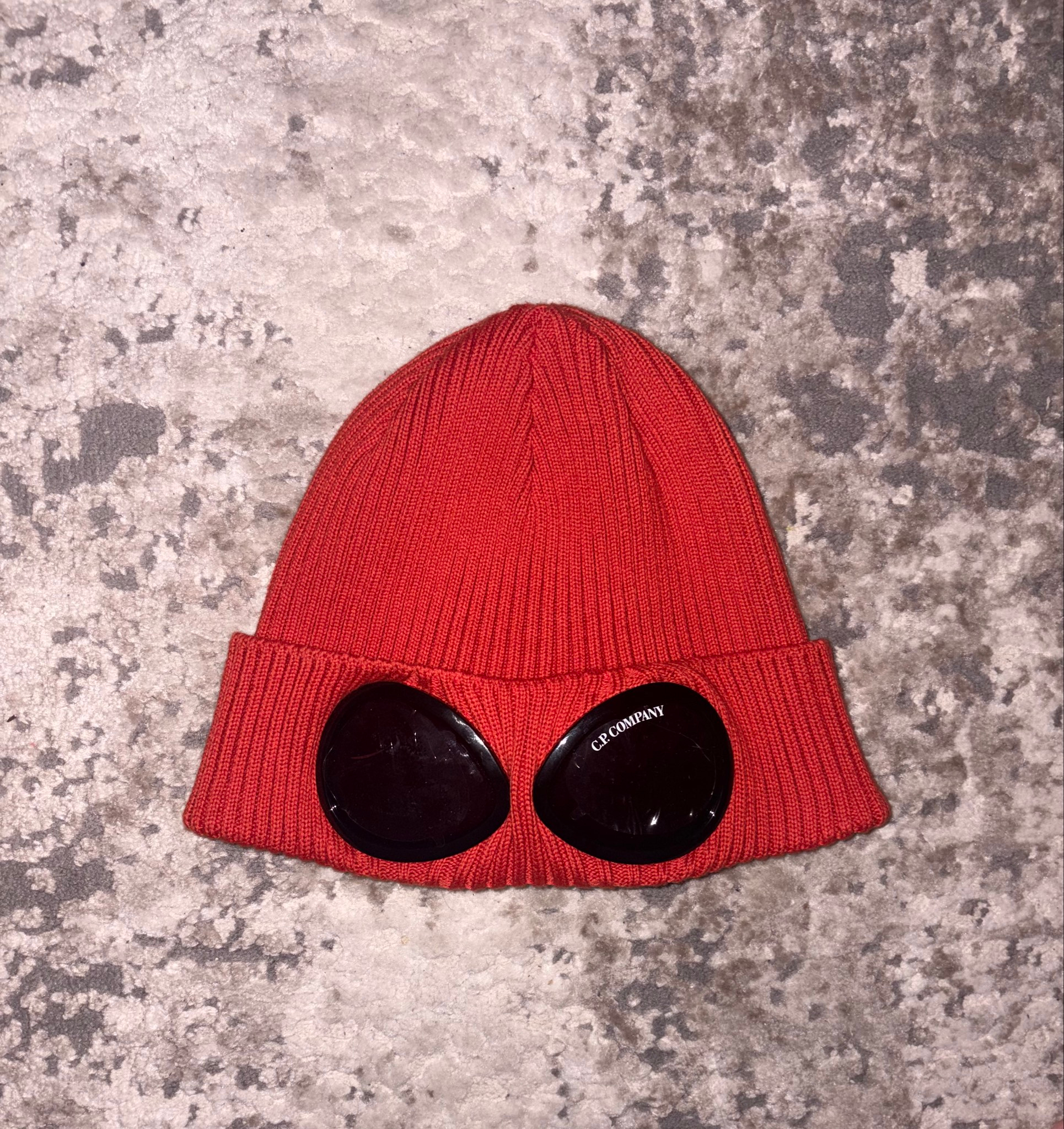 C.P.Company Red Google Beanie, миниатюра 1