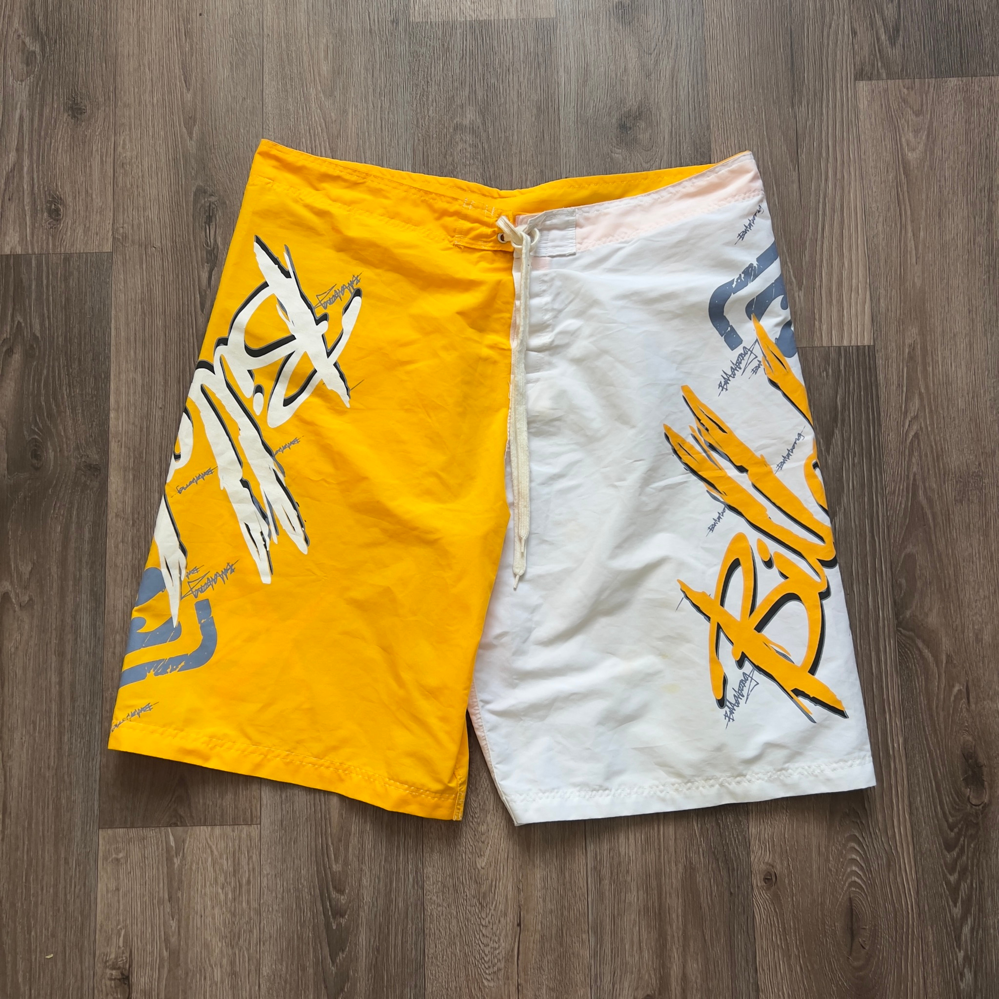 Billabong Beach Surf Big Logo Vintage Shorts, миниатюра 2