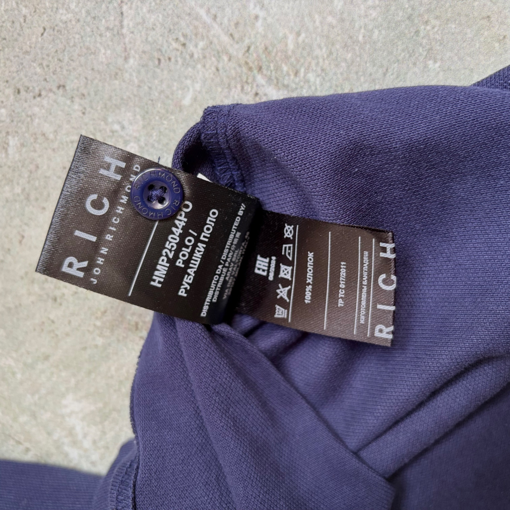 John Richmond Polo blue, миниатюра 4