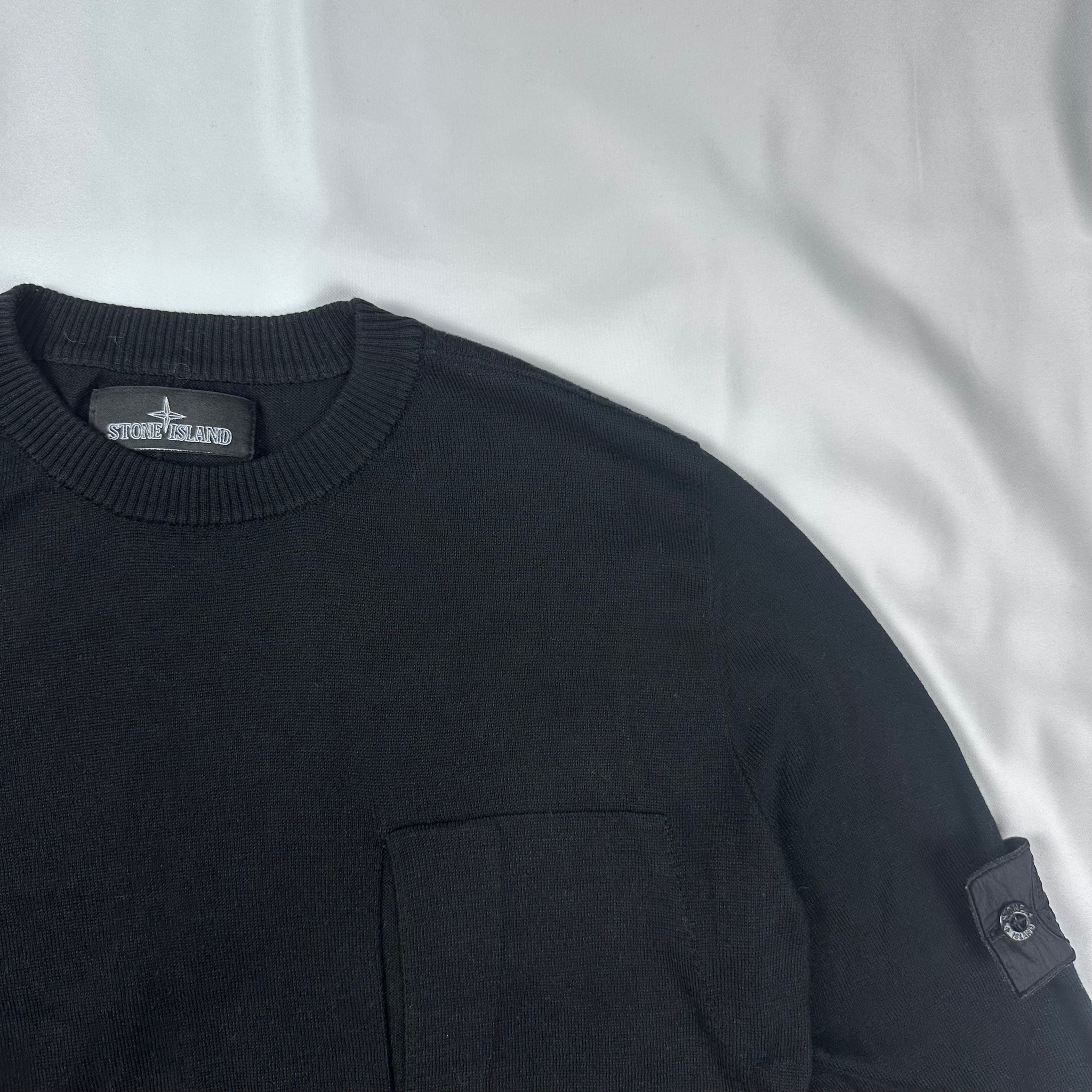 Stone Island Shadow Project knitted sweatshirt, миниатюра 2